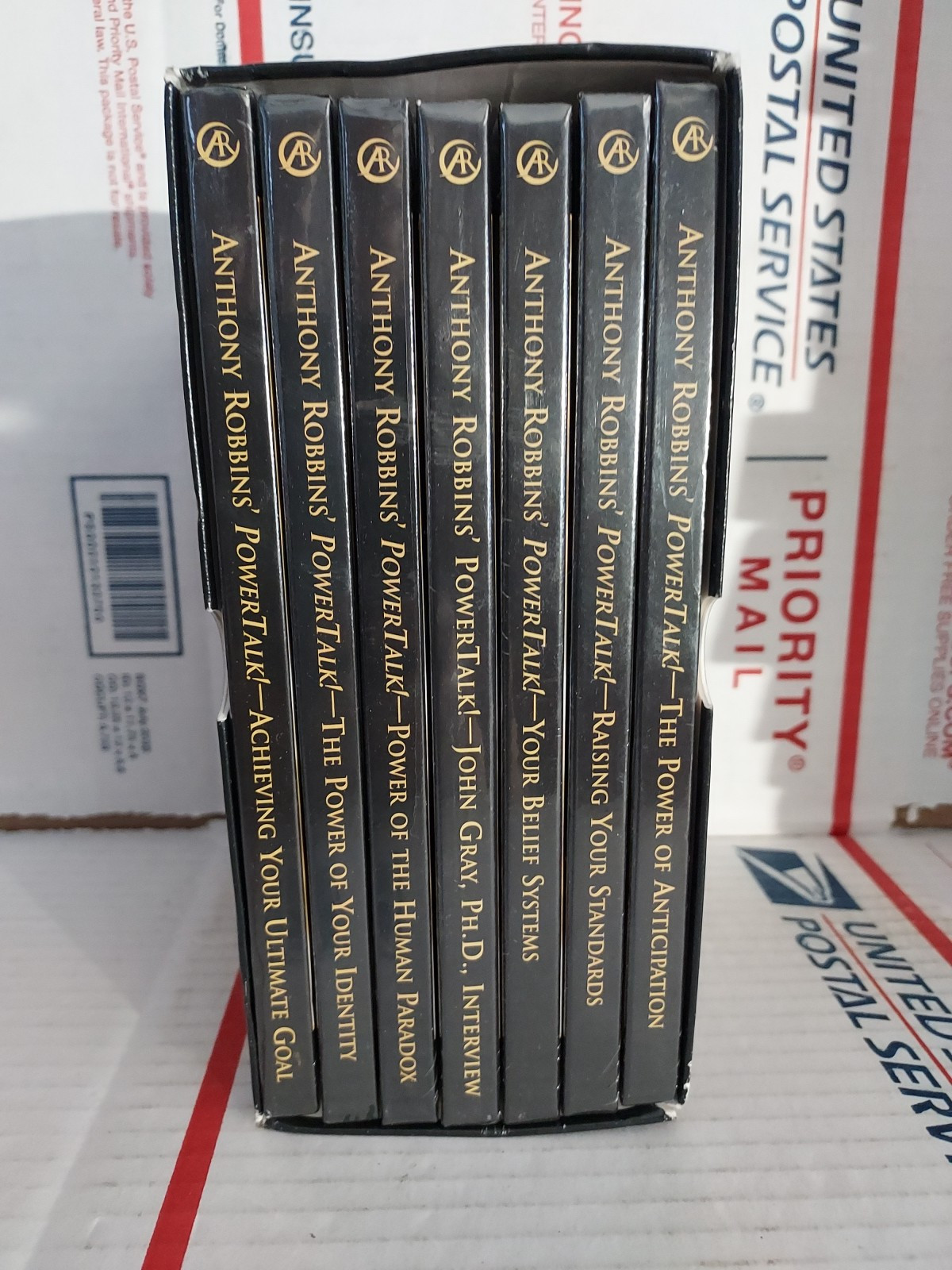 New Anthony Robbins POWERTALK! Strategies For Lifelong Success 7 CD Set — #162a