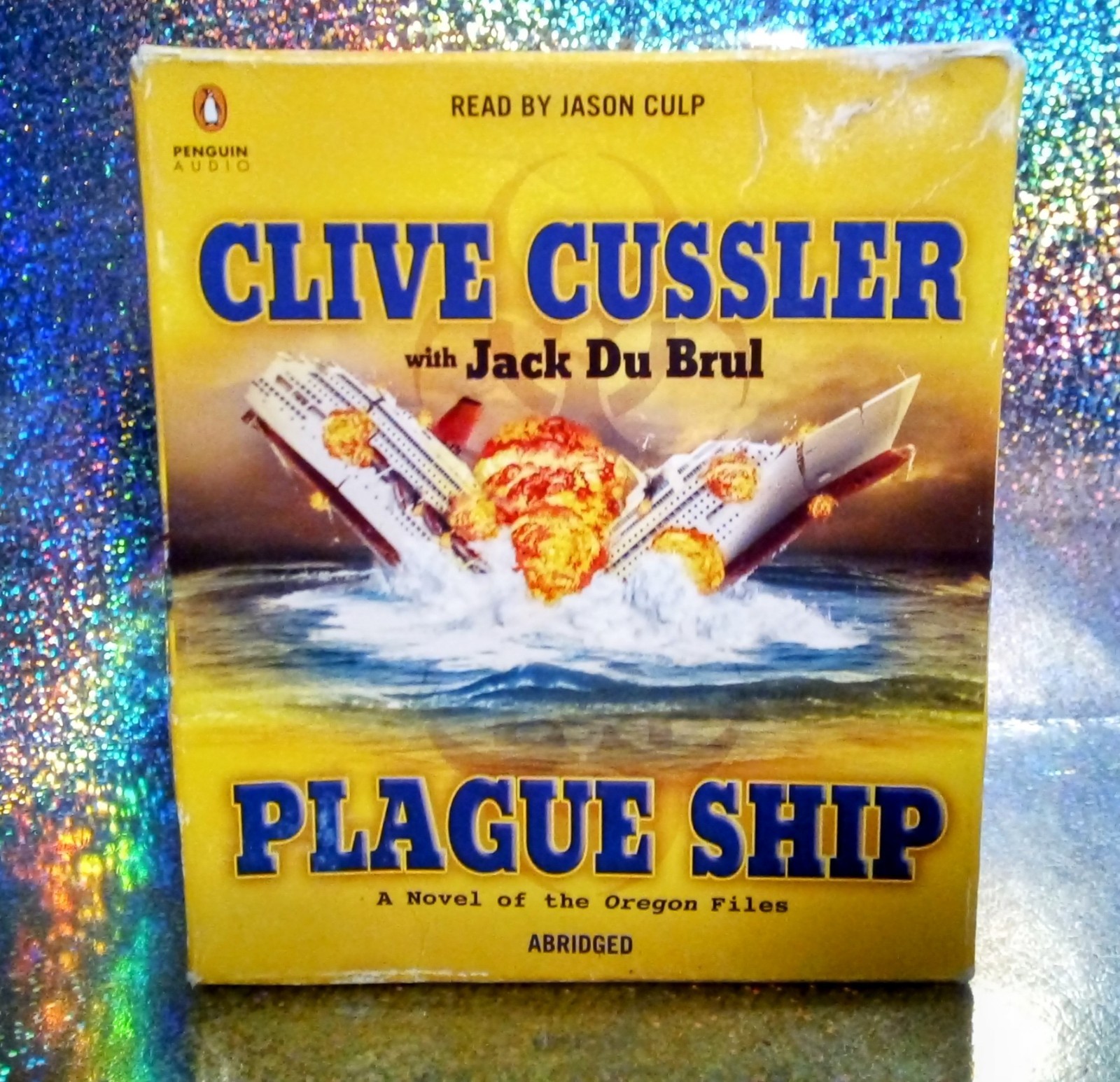 (CZBA) «PLAGUE SHIP» CLIVE CUSSLER / JACK DU BRUL / 5-CD / PRE-HEARD / 2008