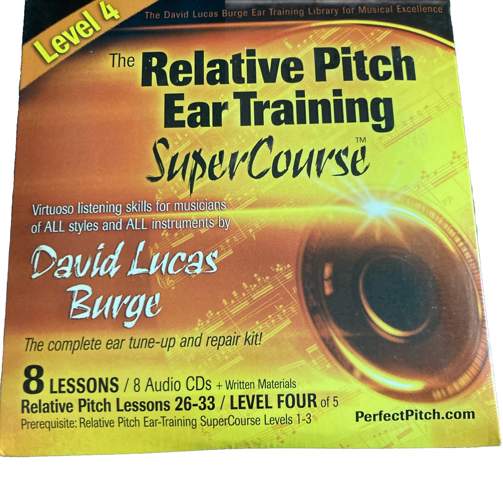 The Relative Pitch Ear Training SuperCourse Complete Course by David Lucas Burge