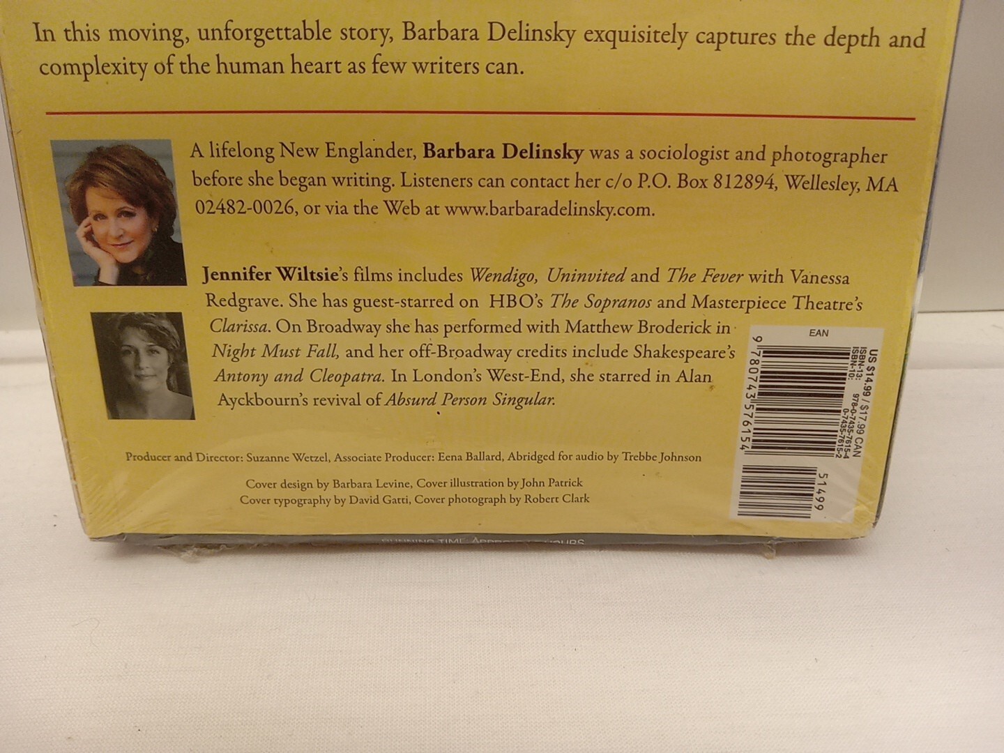 Barbara Delinsky — More Than Friends — Audiobook (CD, 4 Disc, 1993) Brand New