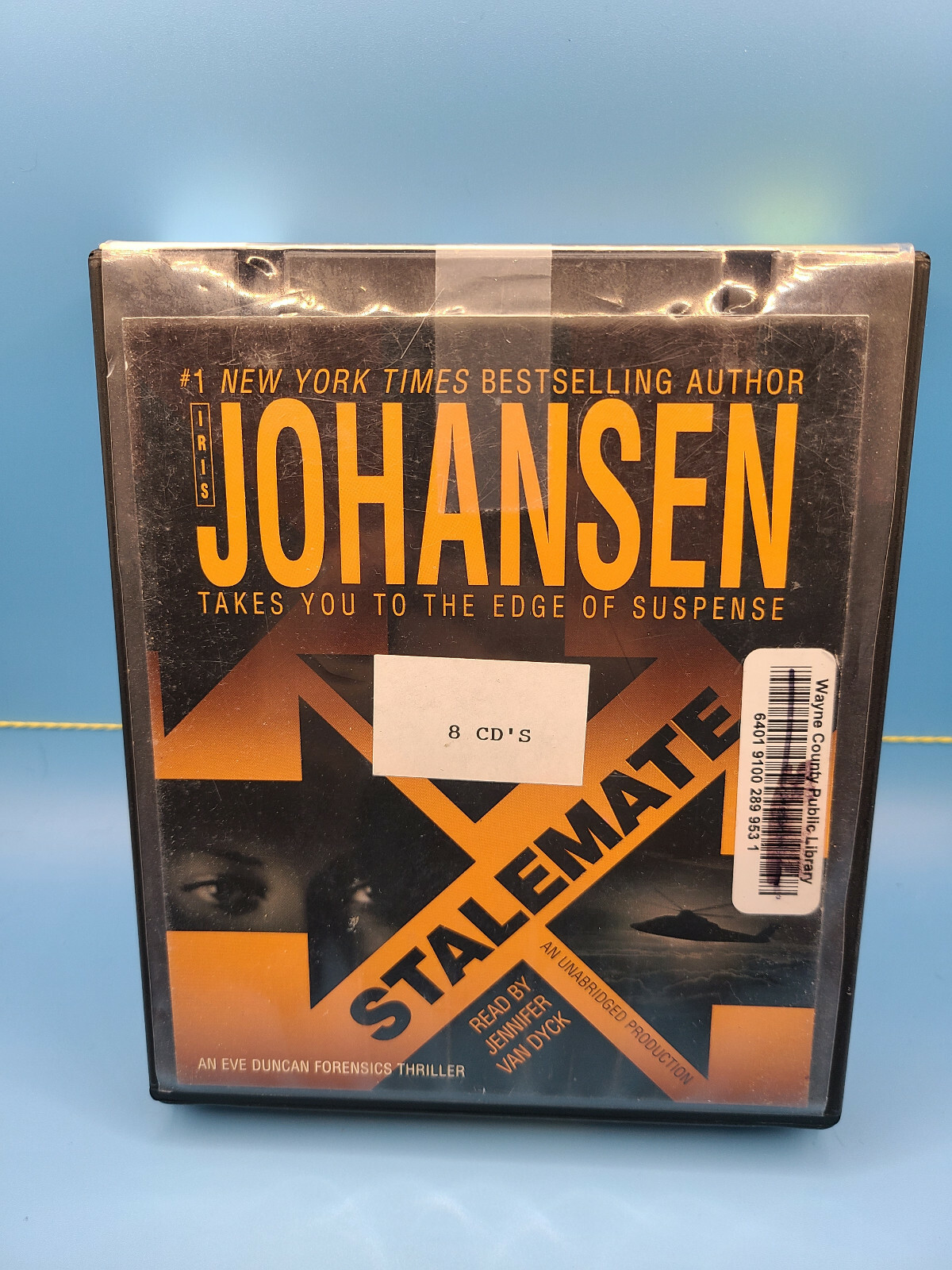 STALEMATE by Iris Johansen [Unabridged, CD, Ex-Library] Jennifer Van Dick