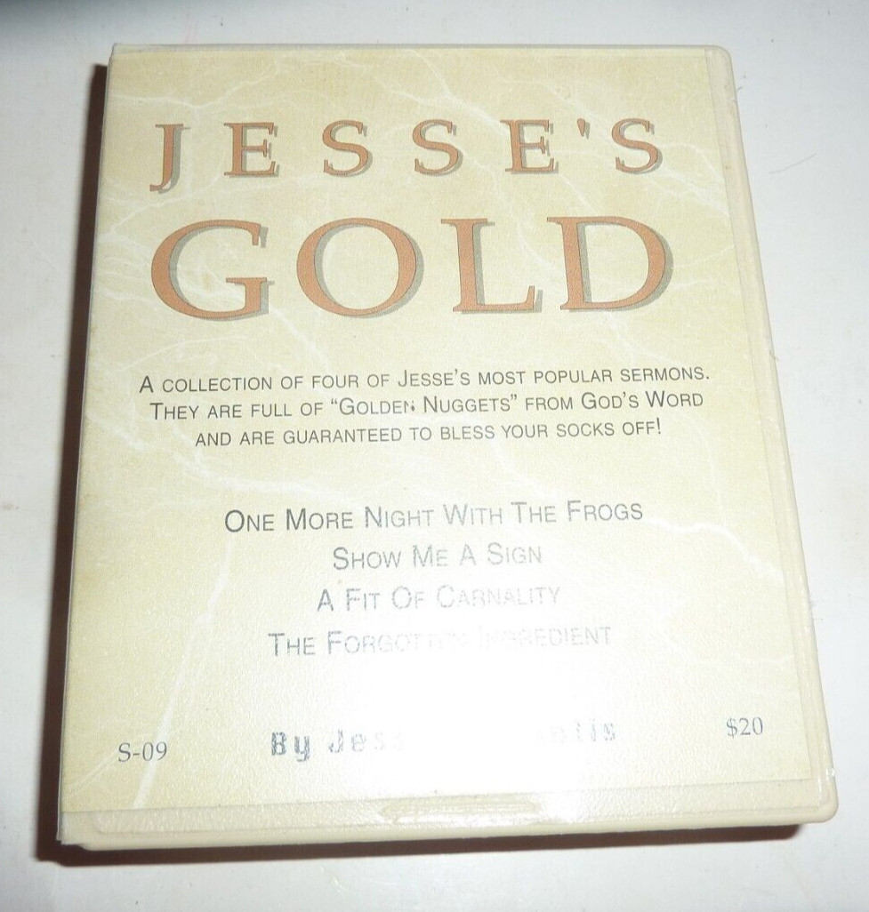 Jesse Duplantis Ministries Cassette Jesse’s Hold 4 Cassette Tapes Christian S-40