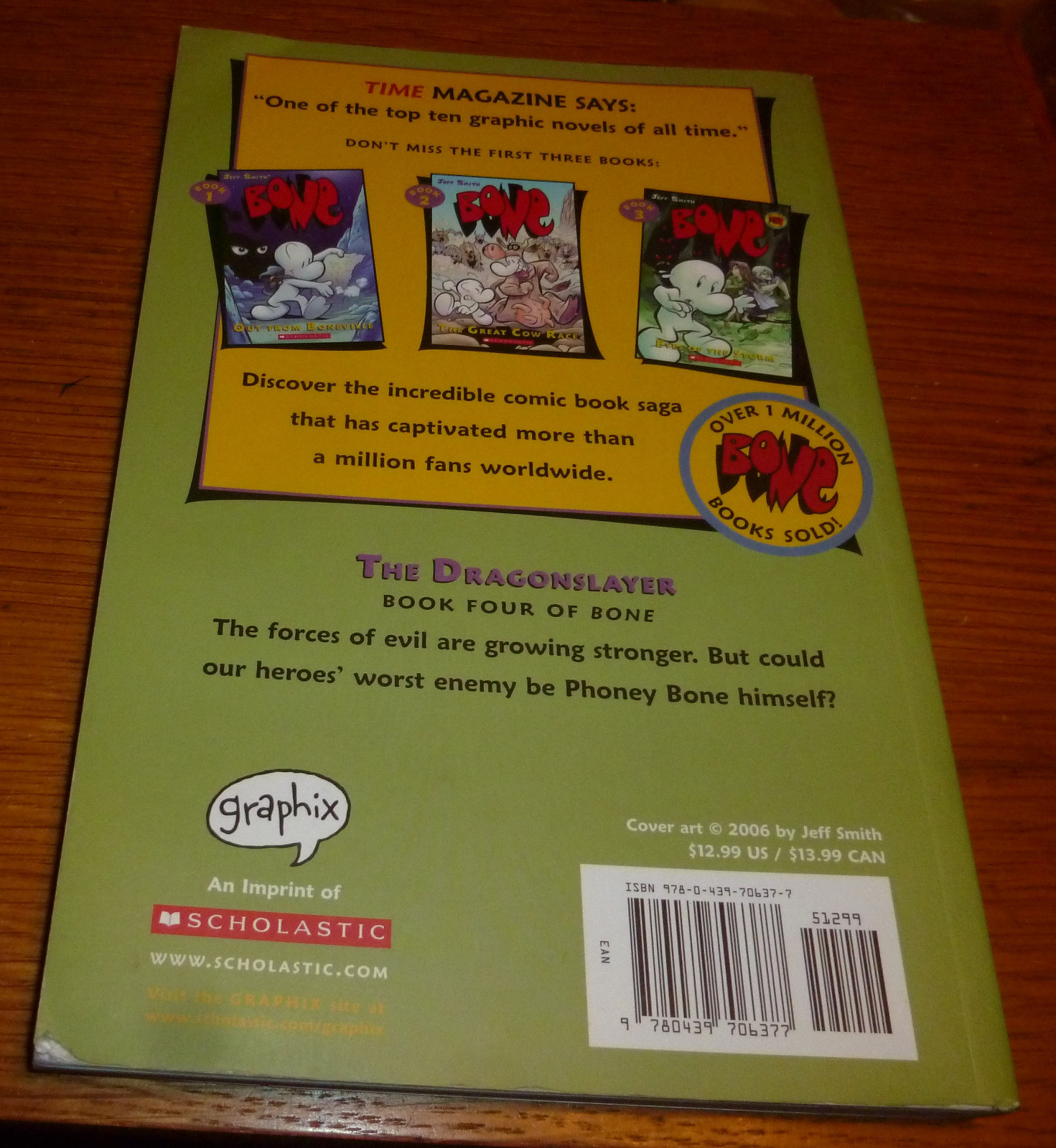 Bone: The Dragonslayer The Graphix Collection 4 by Jeff Smith 2006, Paperback