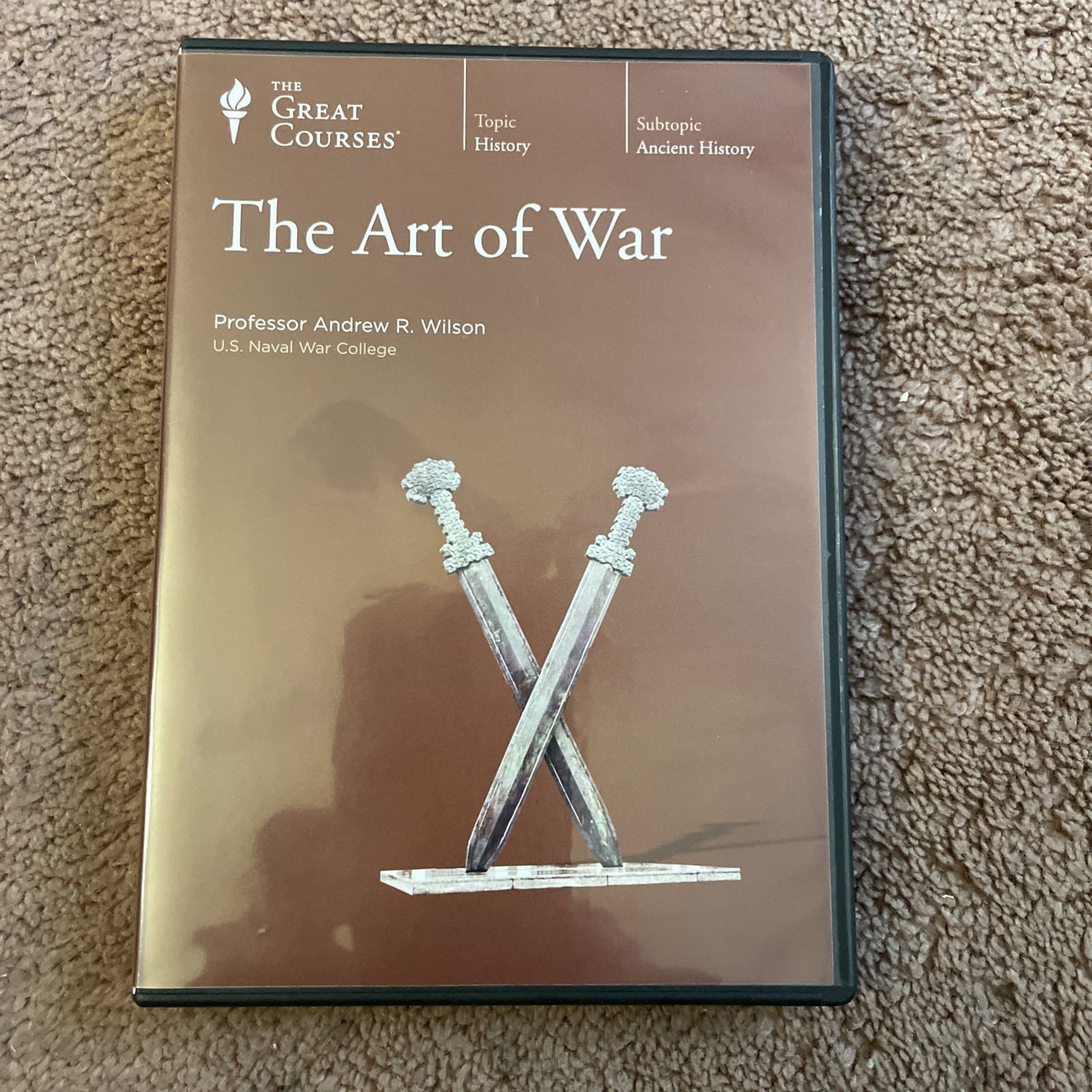 The Art of War — Great Courses CDs — Harvard & Navy -Andrew R. Wilson — Like New