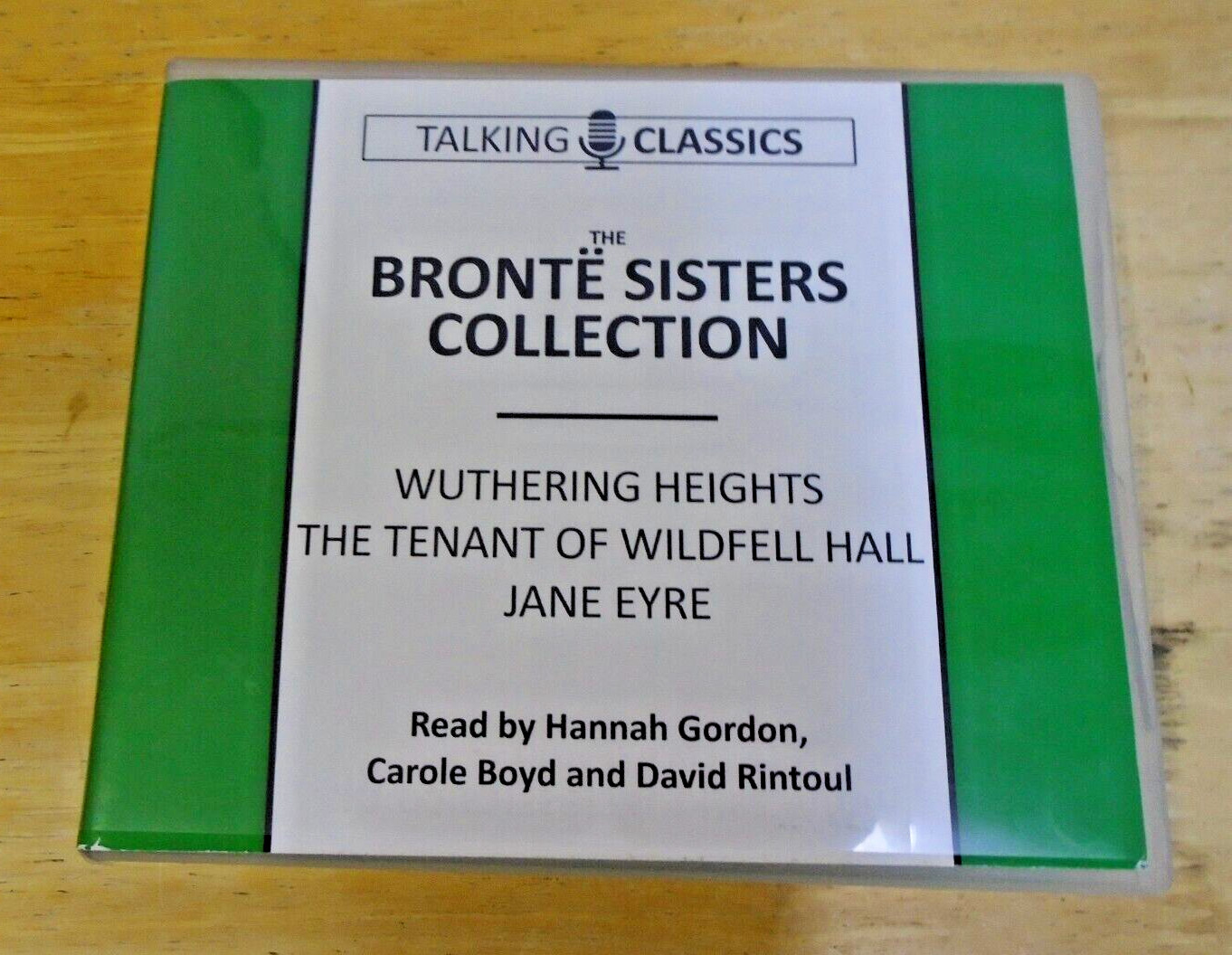 The Bronte Sisters Collection — 6-Disc CD Audio Book Box Set — VGC