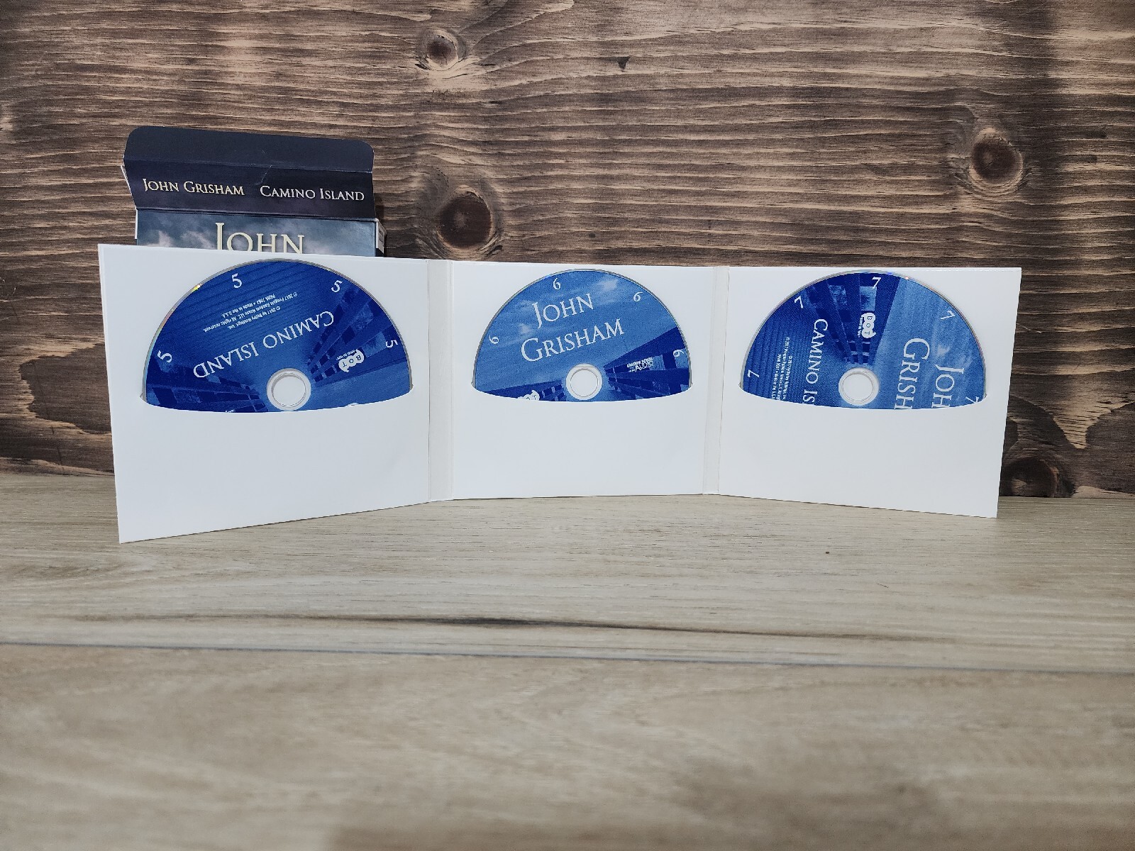 Camino Island By John Grisham Audiobook CD Unabridged Compact Disc Complete Set