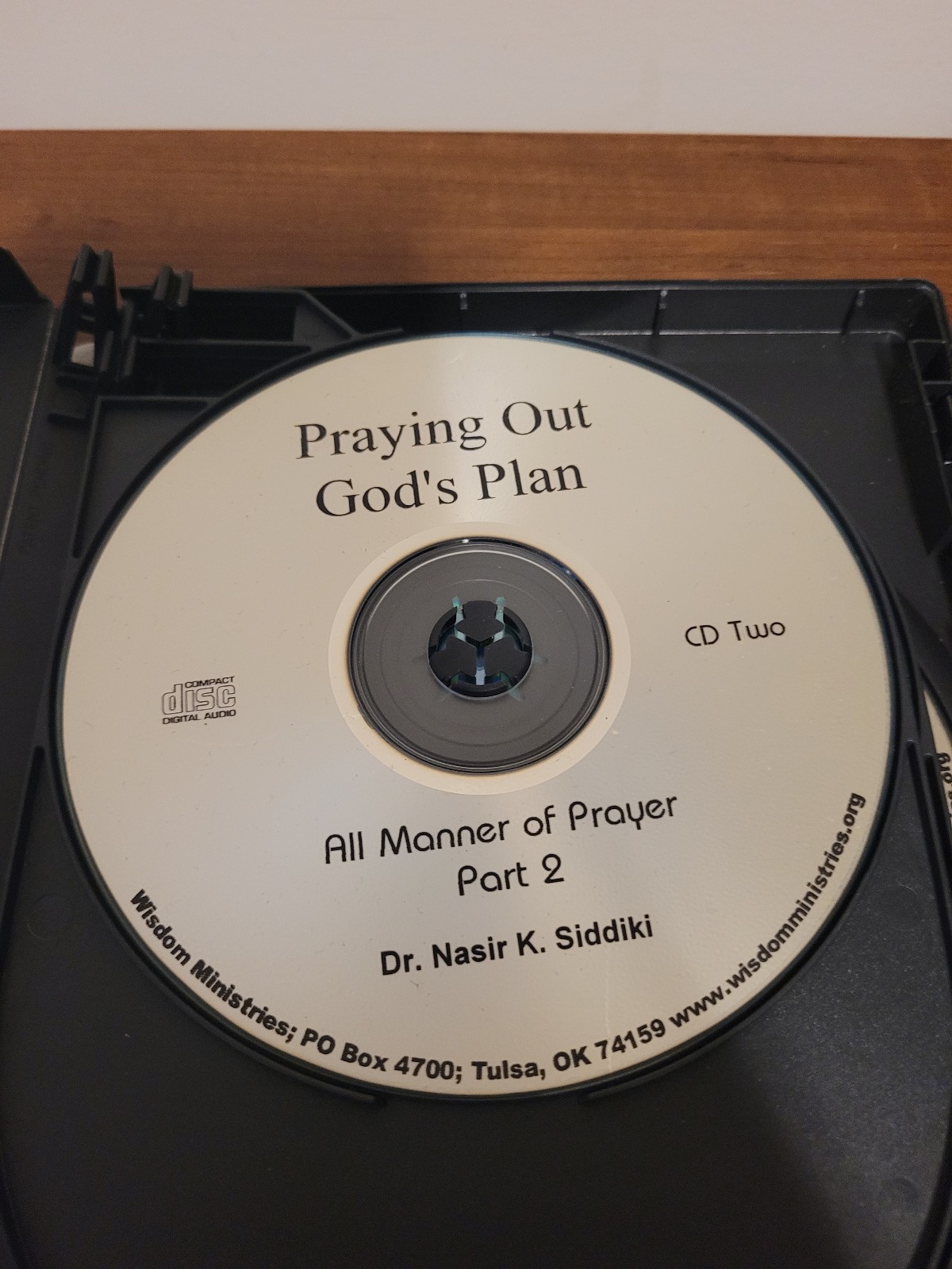 Praying Out God’s Plan 6 CD Set Dr. Nasir Siddiki Audio Series Christian Faith