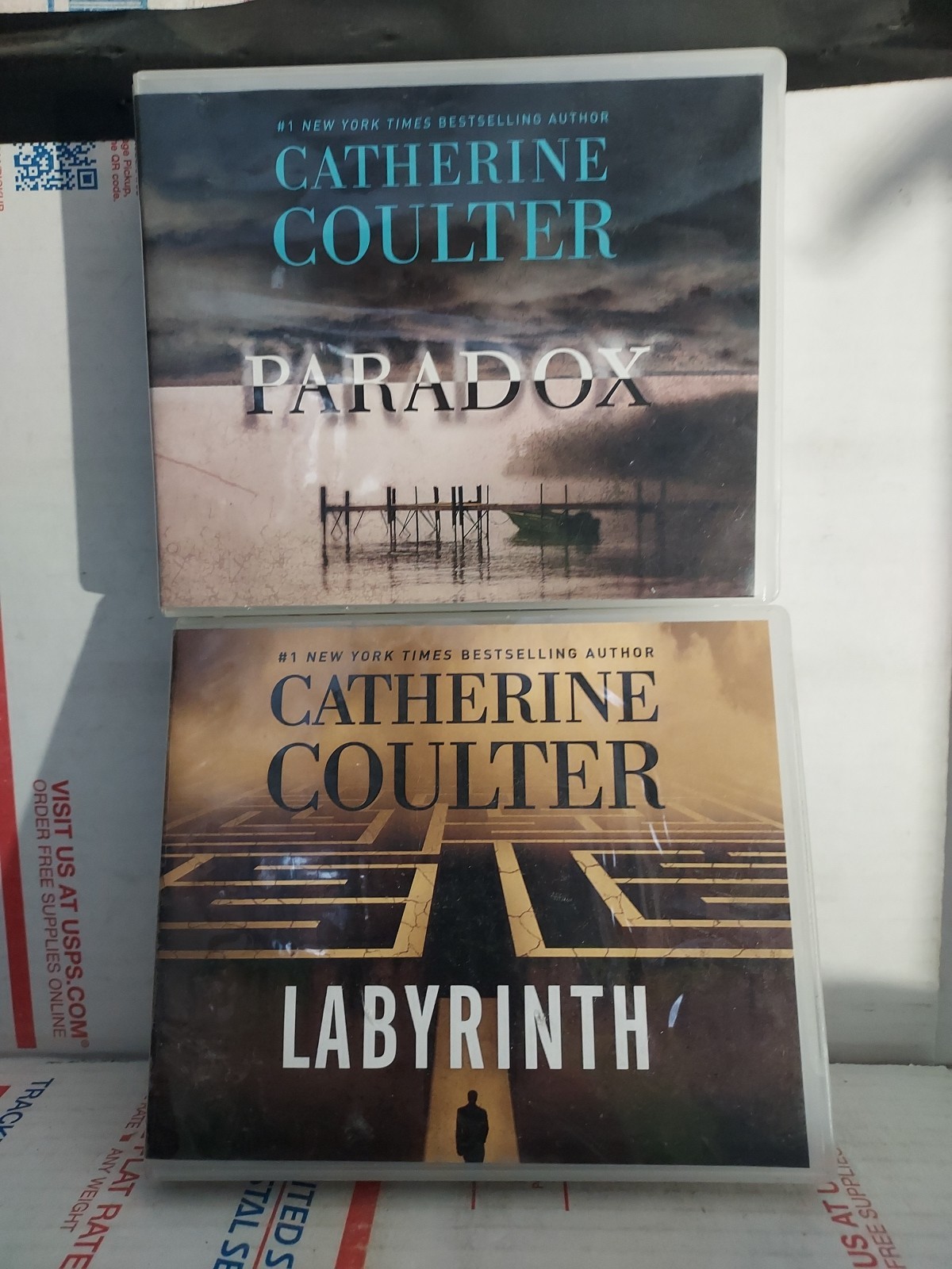 Labyrinth & Paradox by Catherine Coulter Unabridged Audiobook CD — #162k