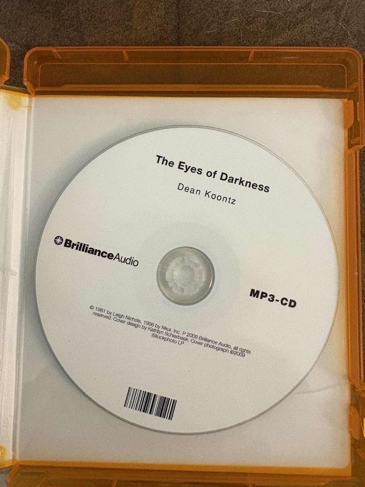 The Eyes of Darkness — By Koontz, Dean — GOOD MP3 Audiobook