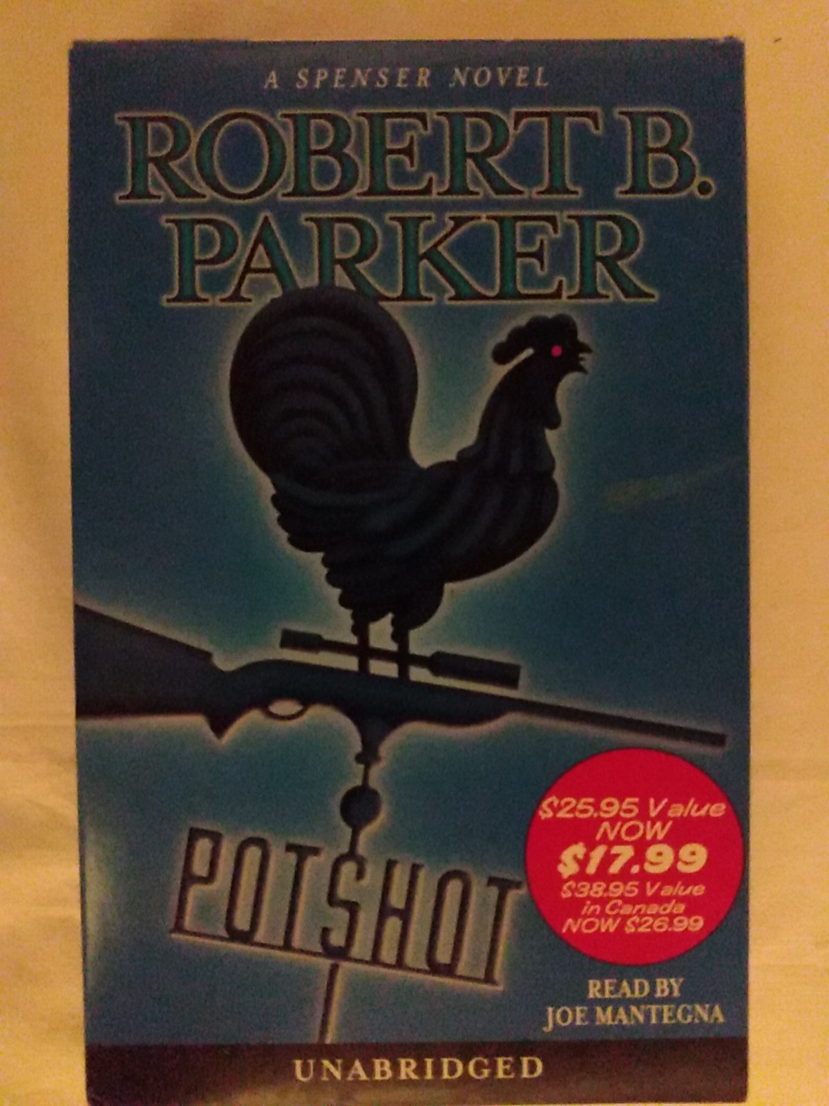 7 Audiobooks Cassettes Higgins Devil Parker Potshot Dr. No Clancy Barclay Haig