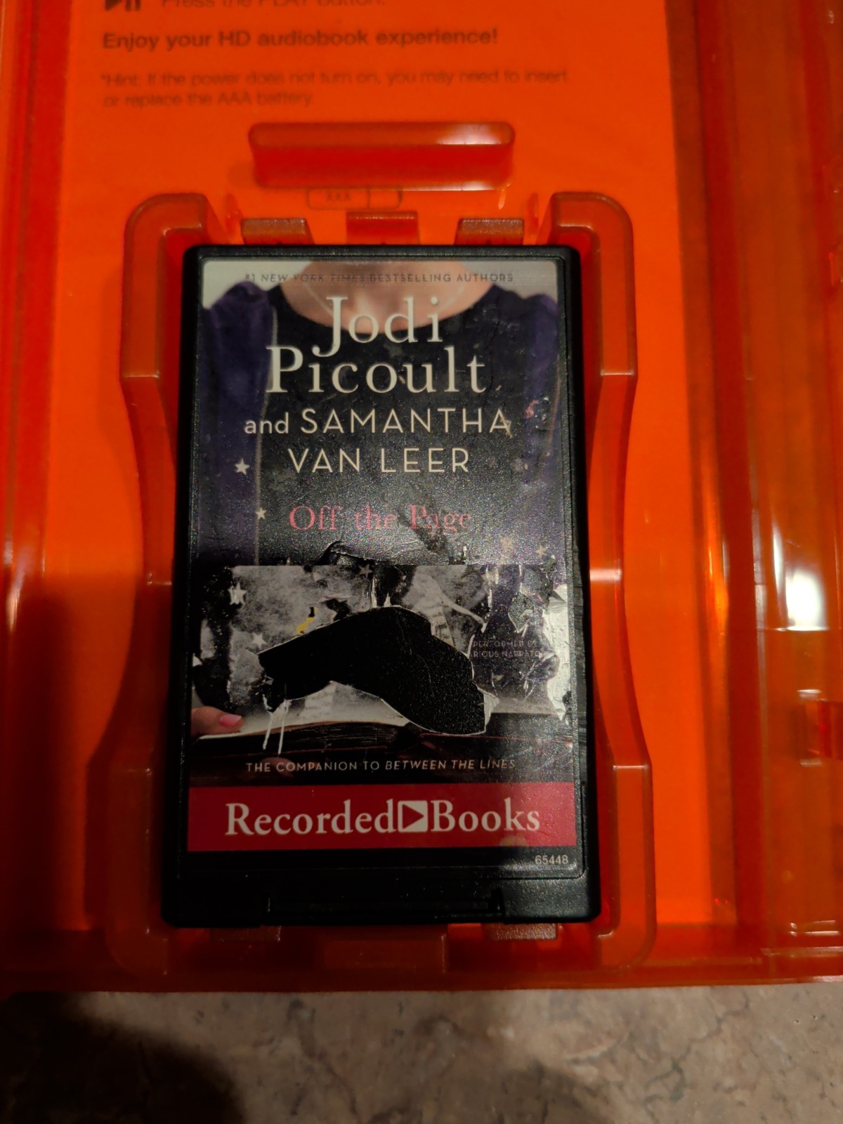 Playaway audio books lot X7 (Last Apprentice, Hound of Baskerville…And More)