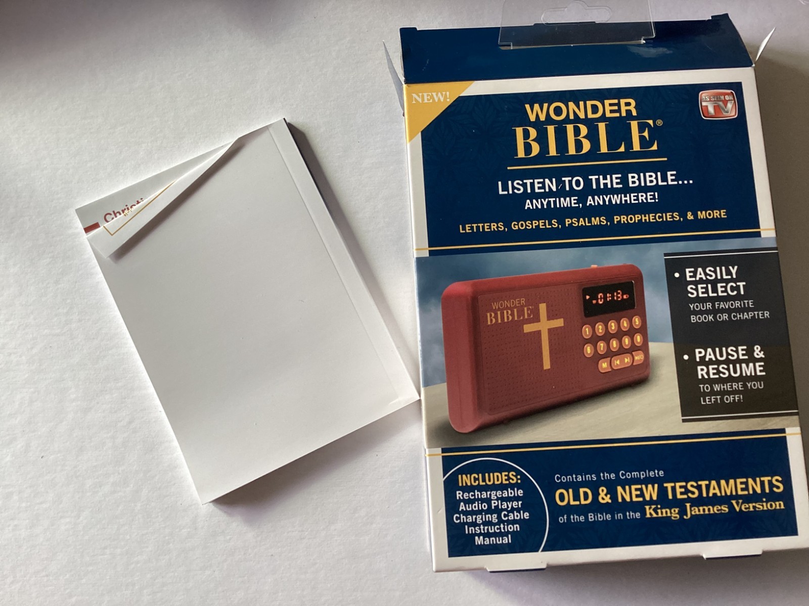 Wonder Bible Audio Player — kjv