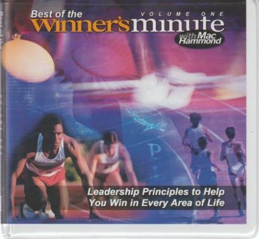 Best Of The Winner’s Minute With Mac Hammond AUDIO BOOK CD Leadership Christian