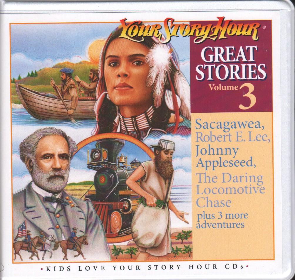 New YOUR STORY HOUR GREAT STORIES Volume 3 6 CDs Audio Set Christian Homeschool