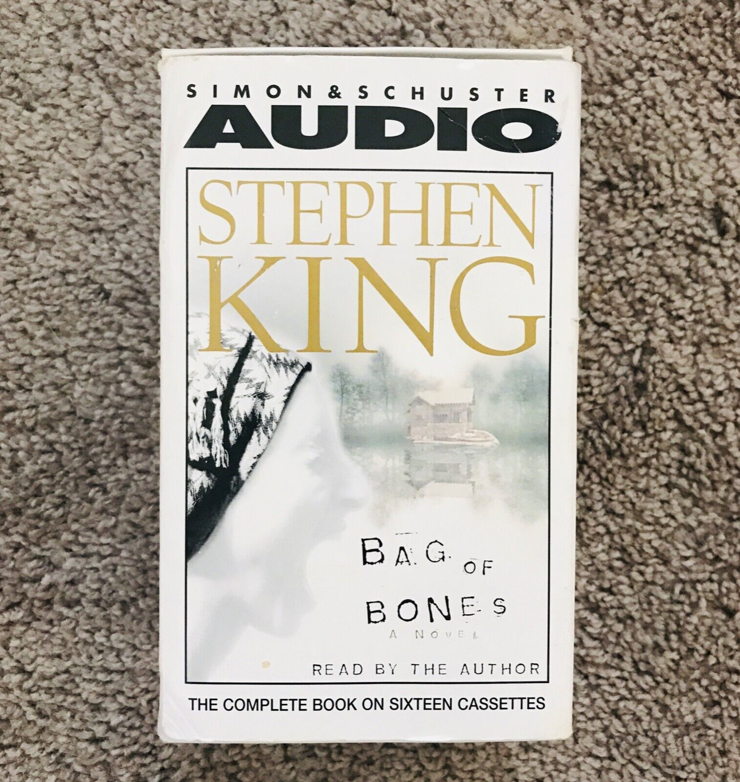 BAG of BONES by Stephen King (1998, Audio Cassettes, Unabridged Edition) in Box