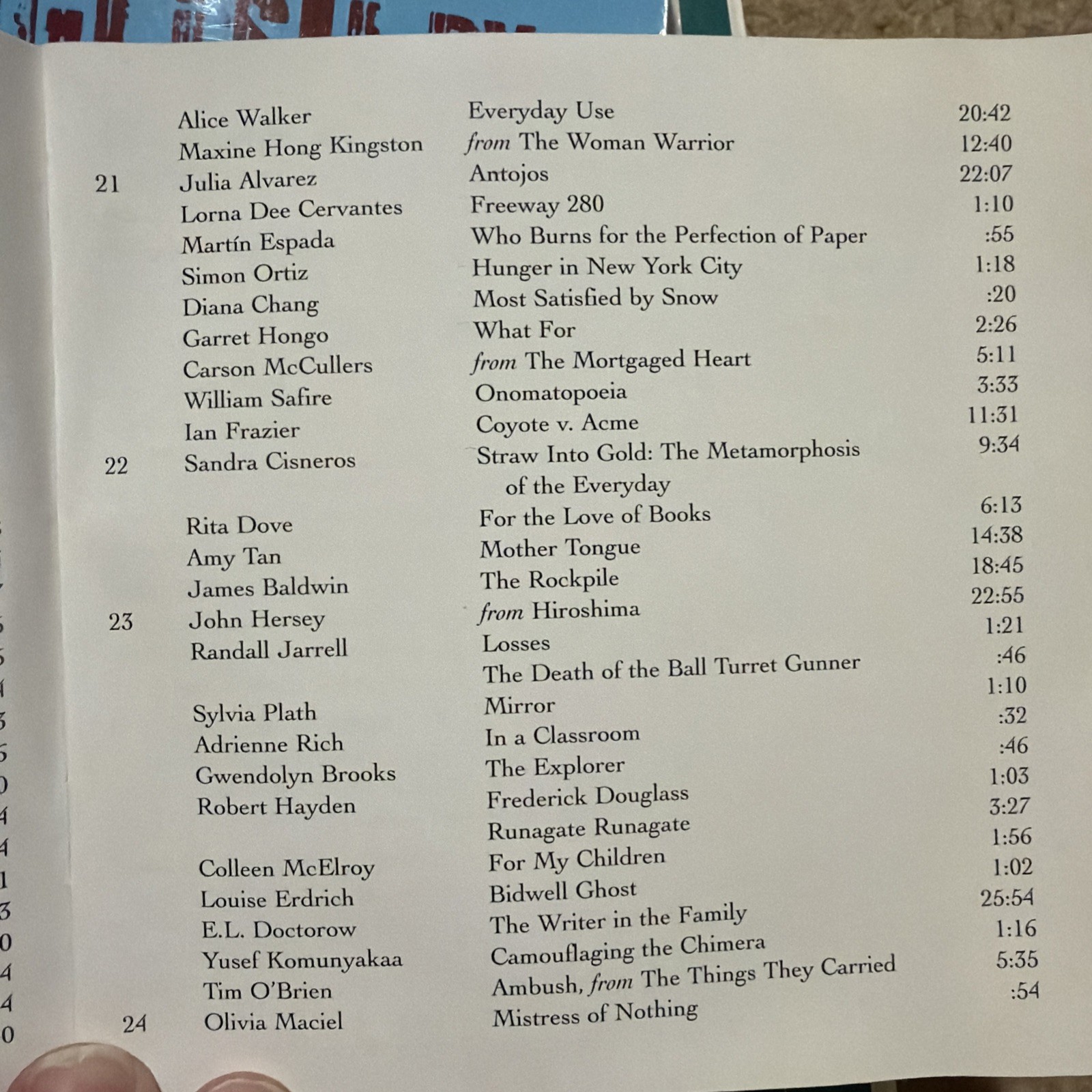Prentice Hall Listening to Literature 24 Audio CDs Set New American Experience