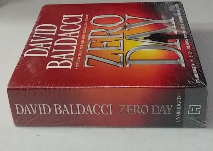 Zero Day DAVID BALDACCI Unabridged 12 CD Audiobook 13 hrs NEW SEALED Fiction