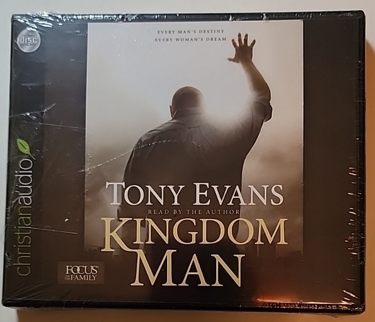 Kingdom Man Every Man’s Destiny Every Woman’s Dream Tony Evans 6CD Audiobook NEW