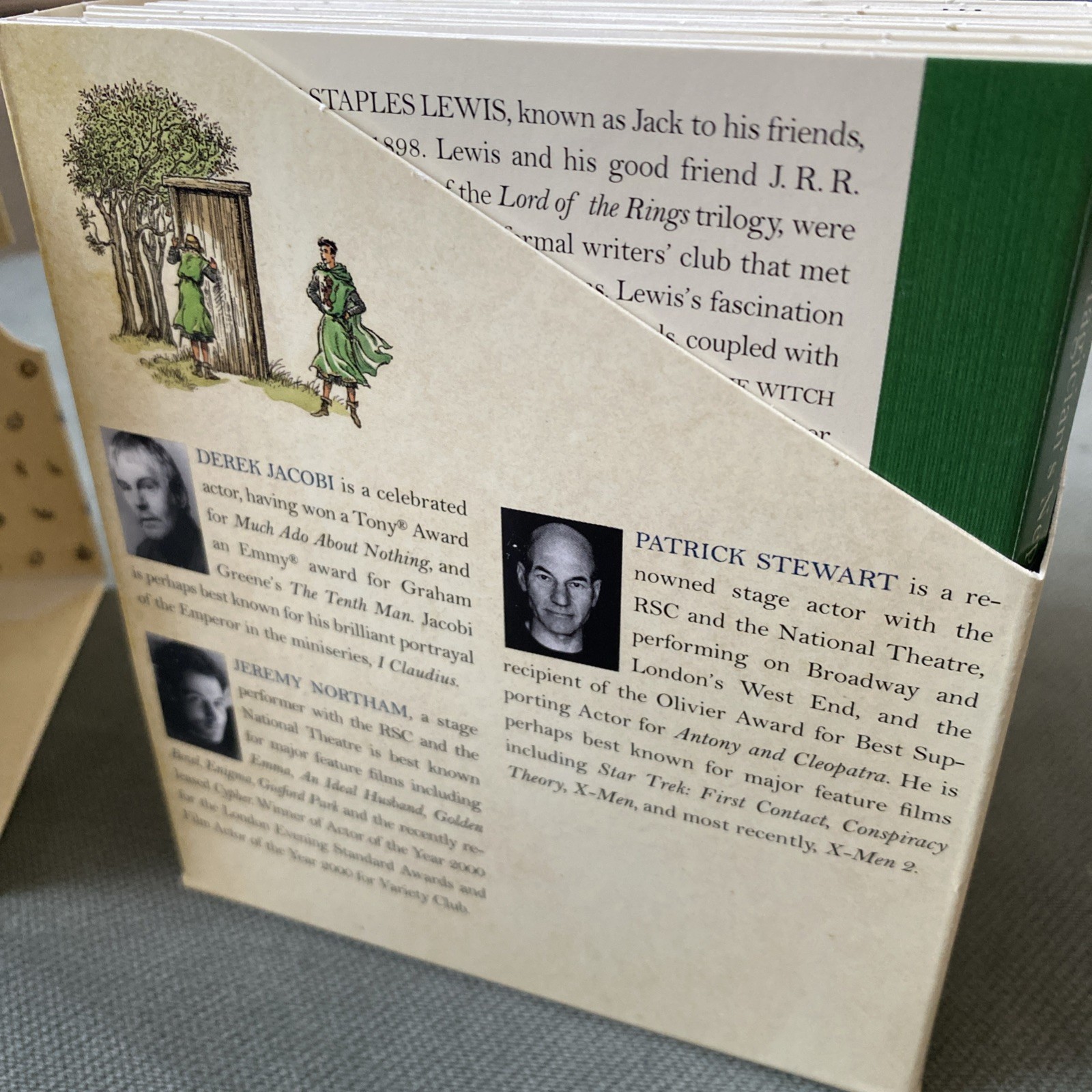 The Chronicles of Narnia 7 Unabridged Audio books CD Box Set 31 CDs CS Lewis CPT