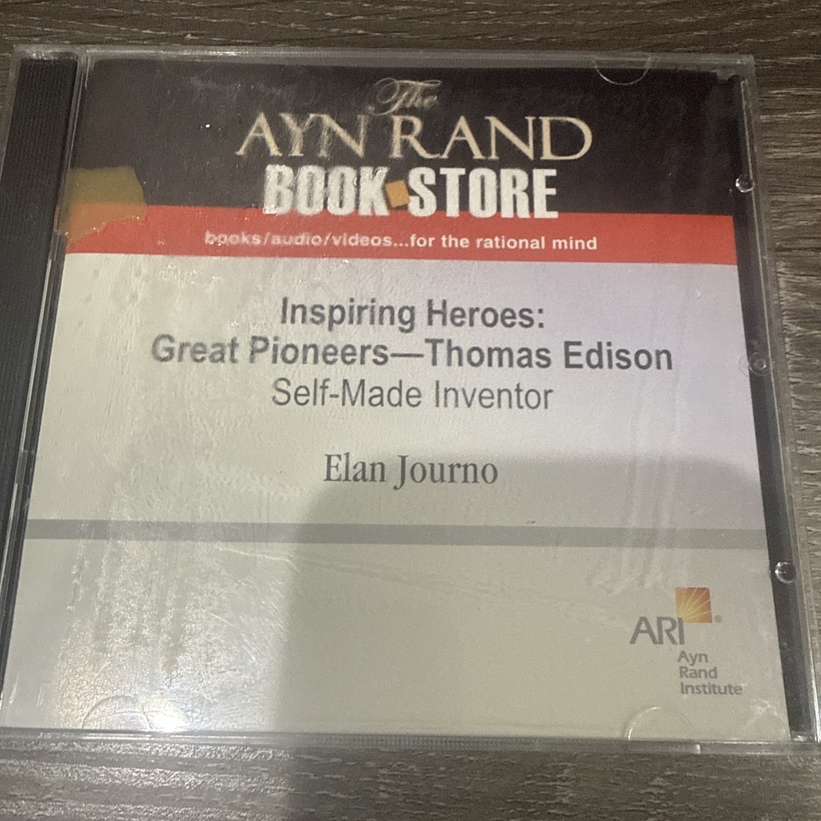 Ayn Rand CD Thomas Edison
