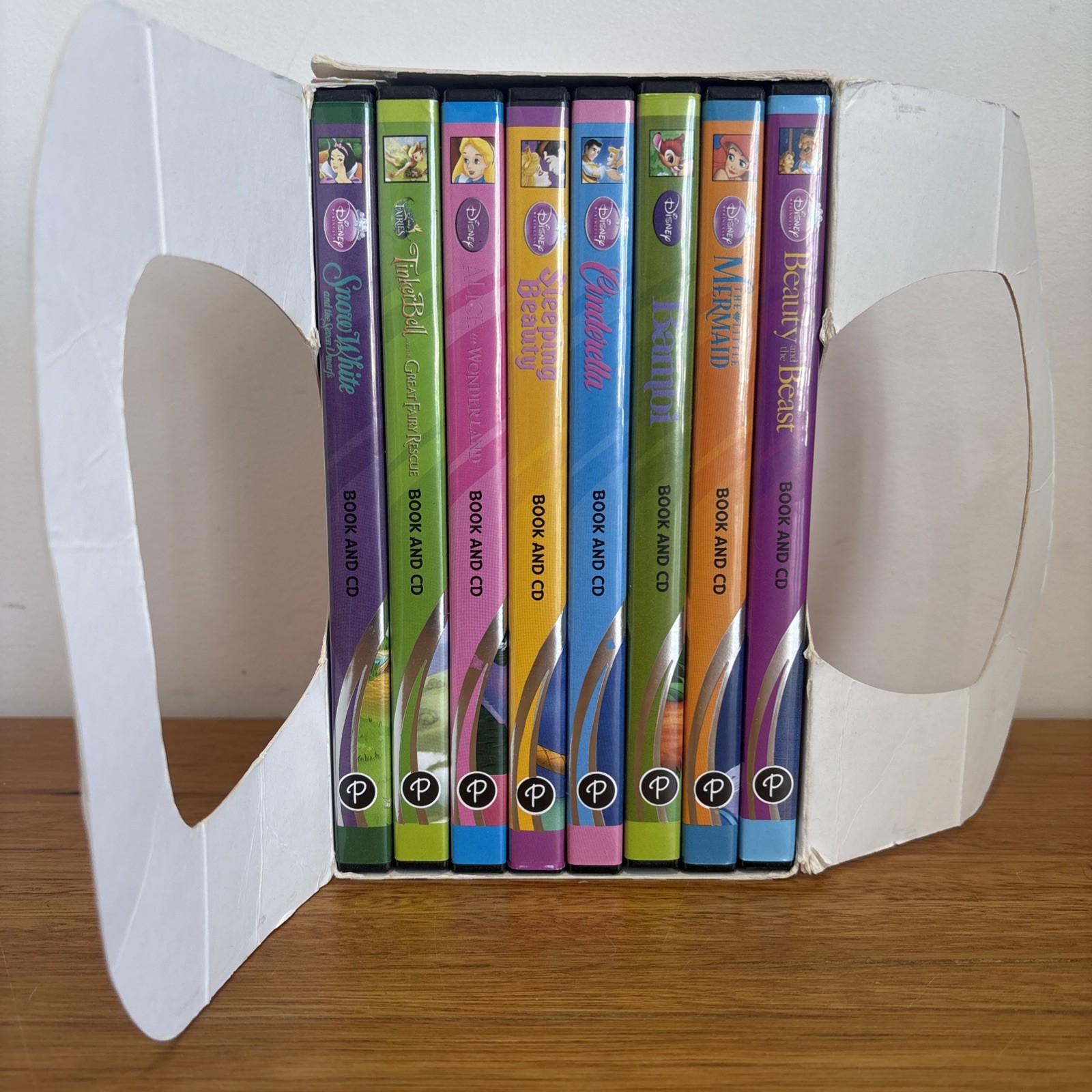 Disney Book & CD Gift Set for Girls — Very Good Condition — Free Postage