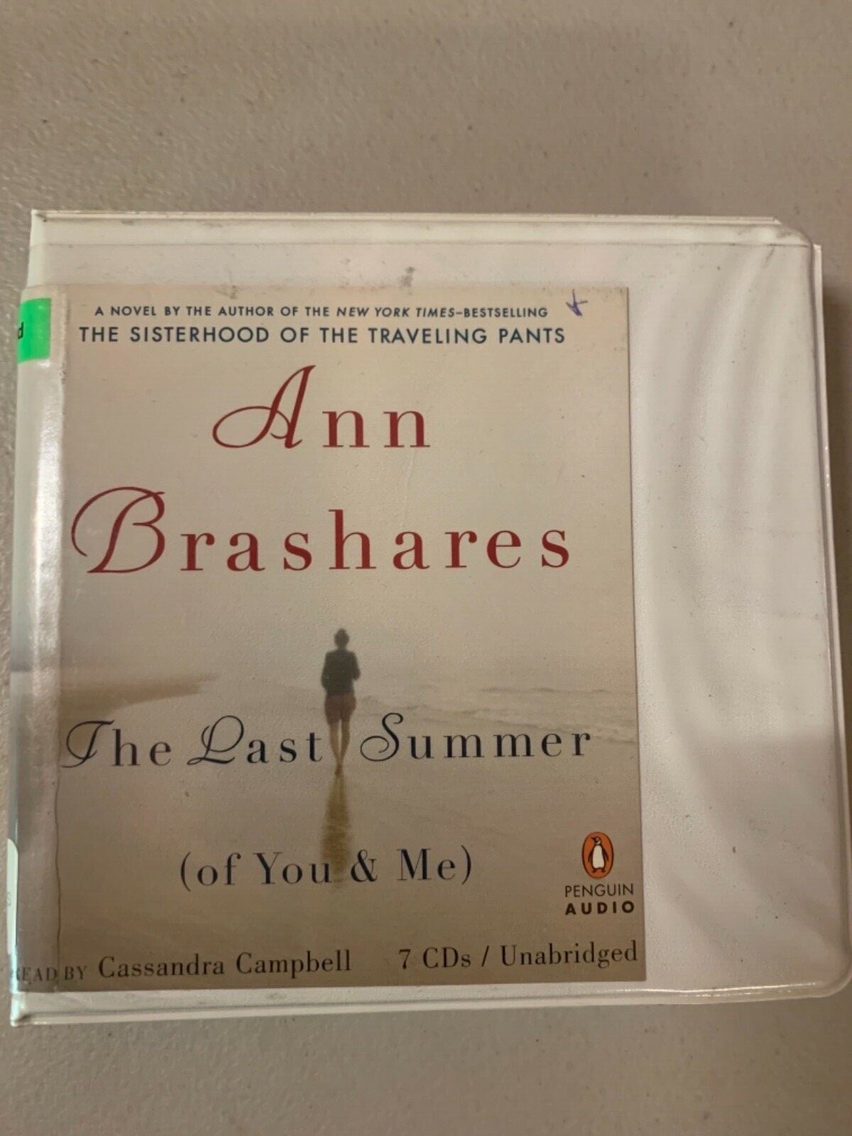 Shelf167 Audiobook~ Ann Brashares the Last Summer