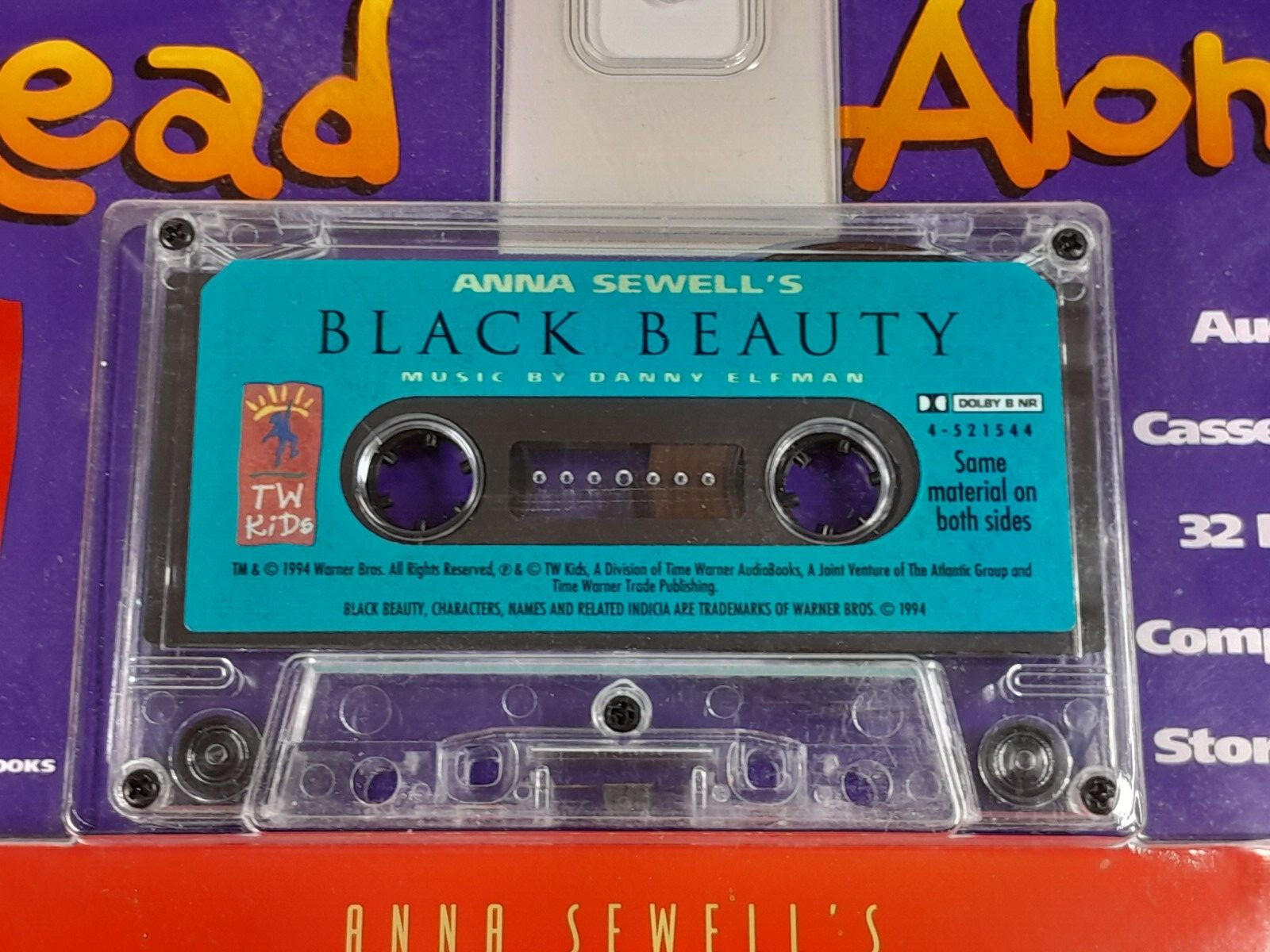 Vintage 1994 Black Beauty Audio Cassette and Storybook Anna Sewell’s Sealed