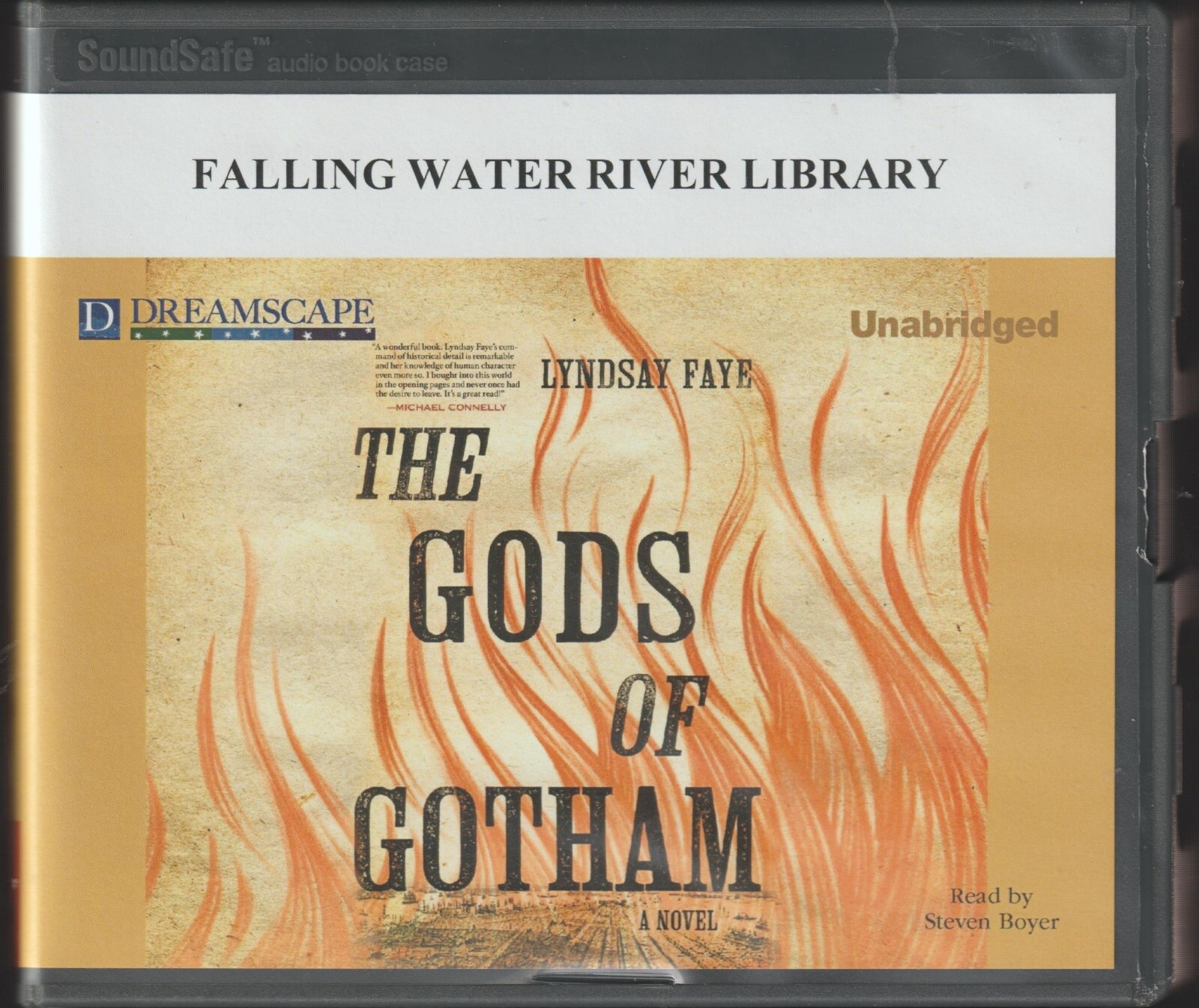 THE GODS OF GOTHAM- Audiobook CDs Library Binding by Lyndsay Faye