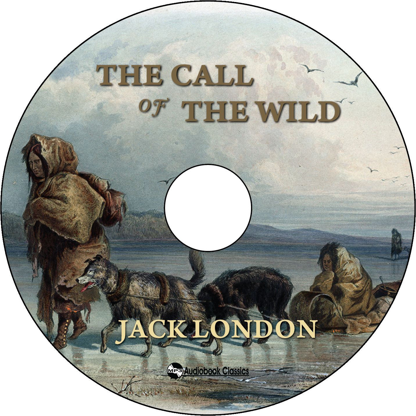 The Call of the Wild — Unabridged MP3 CD Audiobook in DVD case