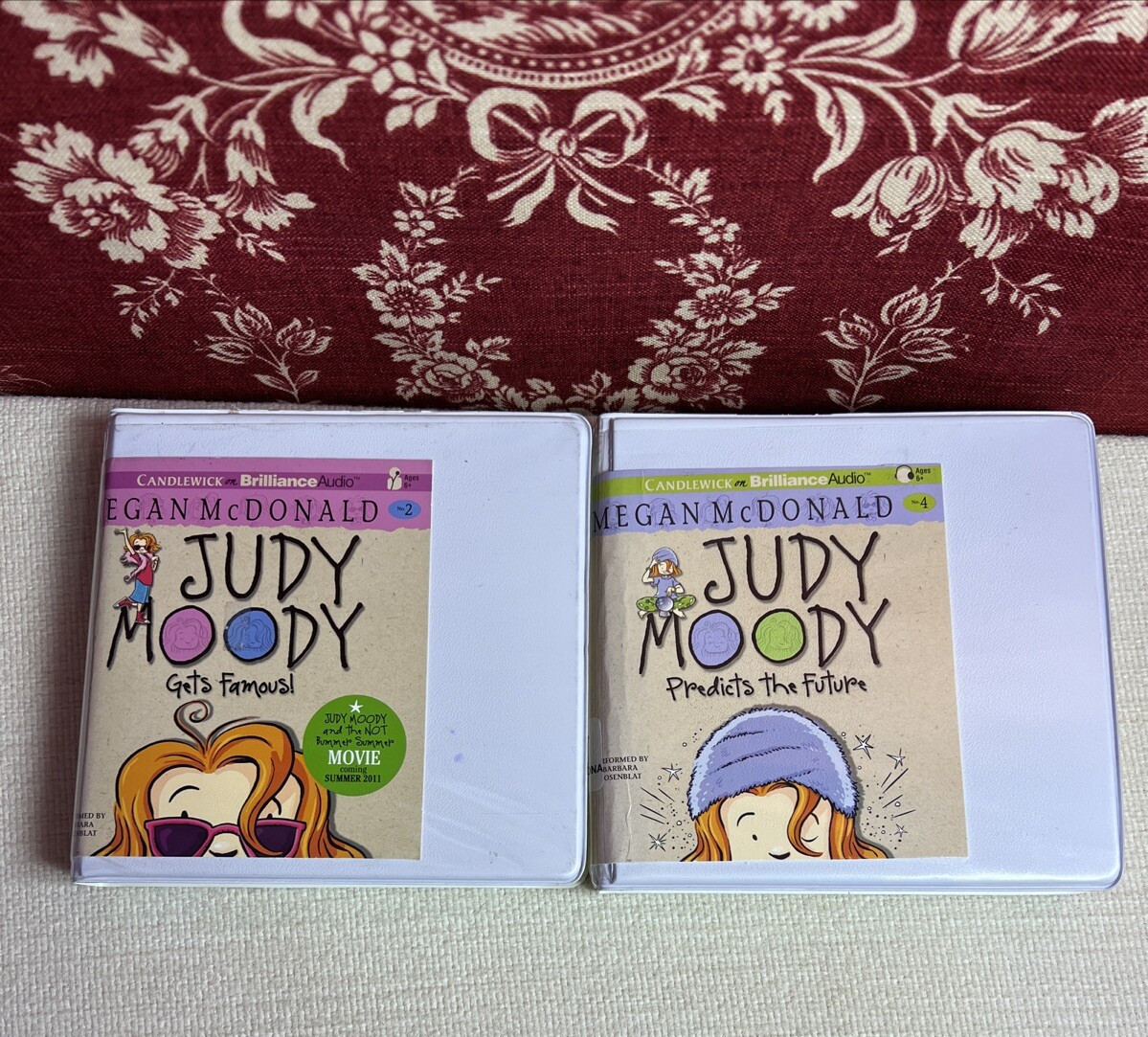 Judy Moody Gets Famous & Predicts the Future Audiobook CD Ex Library Copy