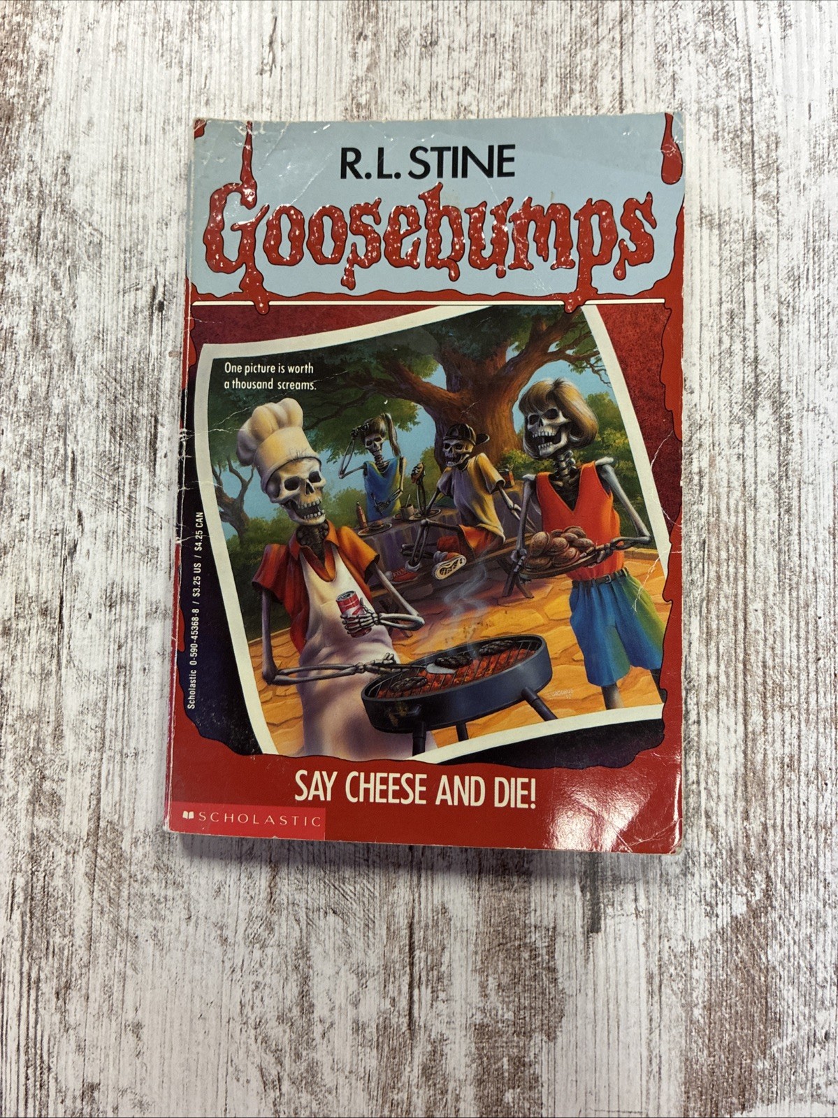 Goosebumps Say Cheese and Die! — Paperback By Stine, R. L. STINE