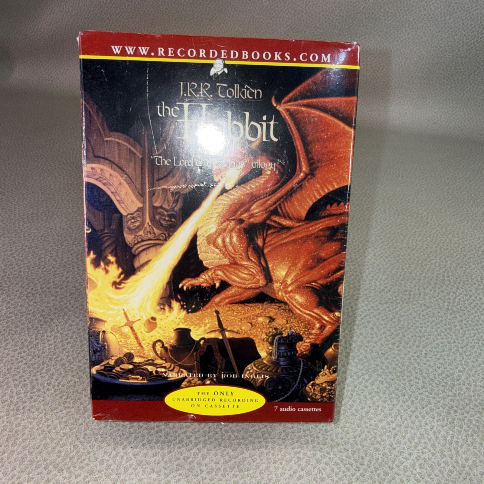 J.R.R. Tolkien The Hobbit Audio 7 Cassettes Recordng Book Tape Audiobook New