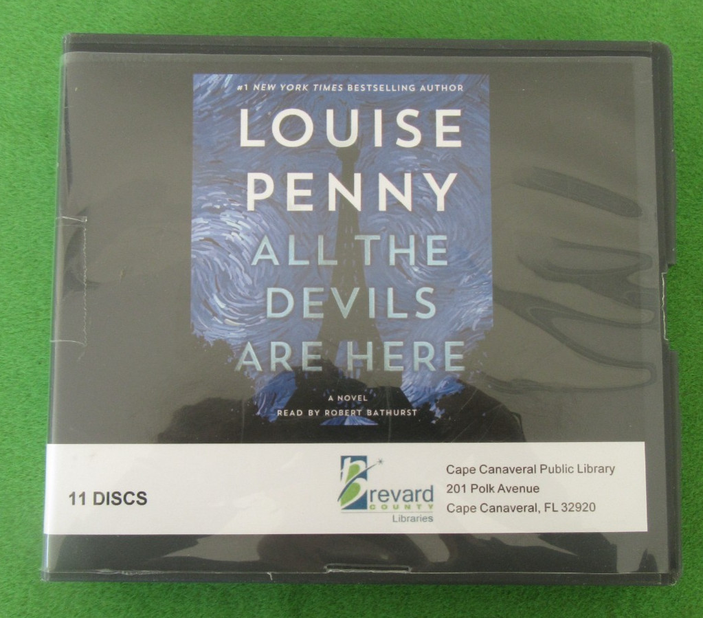AUDIOBOOK ON 11 CDs — ALL THE DEVILS ARE HERE-LOUISE PENNY — UNABR; 2020; EX-LIB