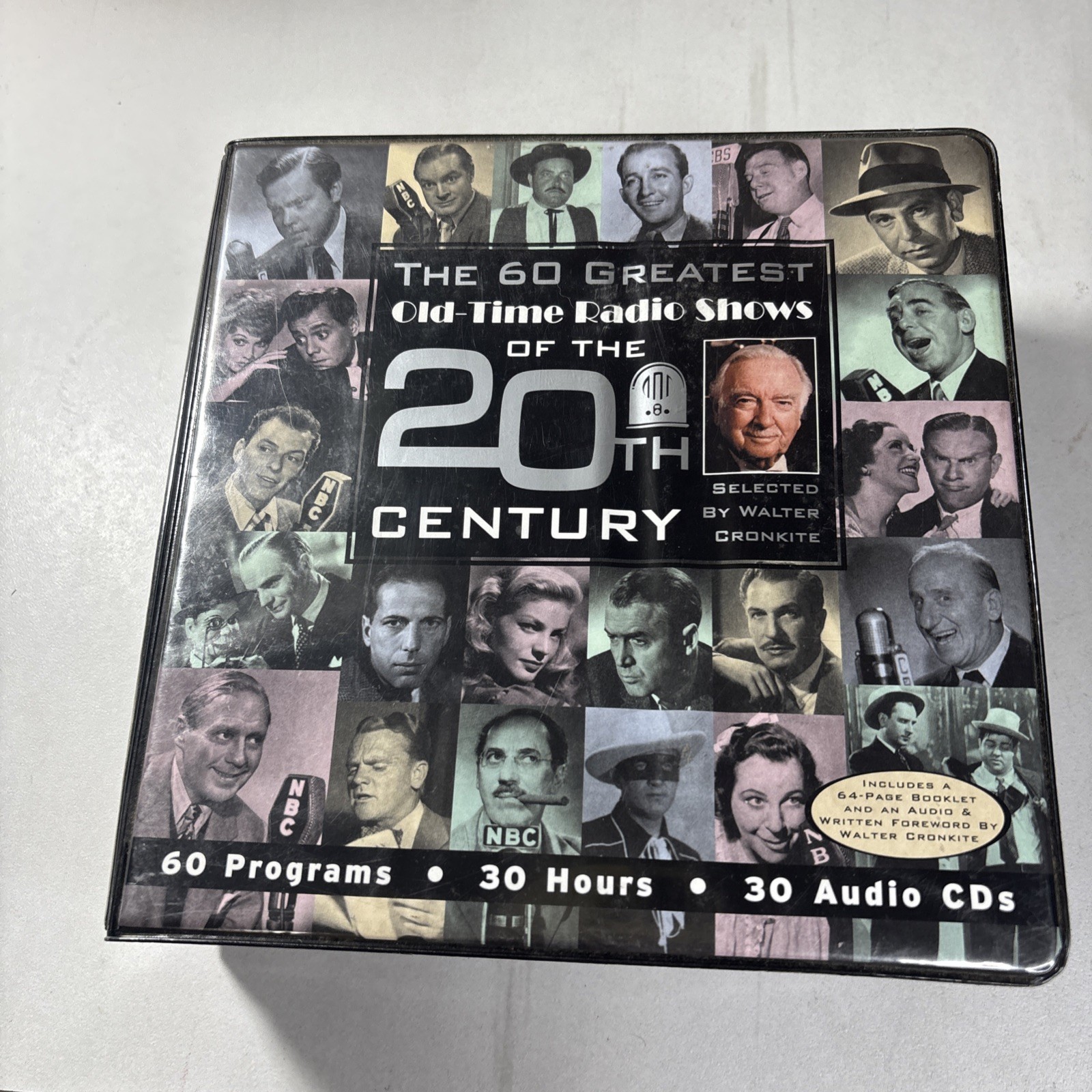 The 60 Greatest Old-Time Radio Shows of the 20th Century (30-Disc CD Set)