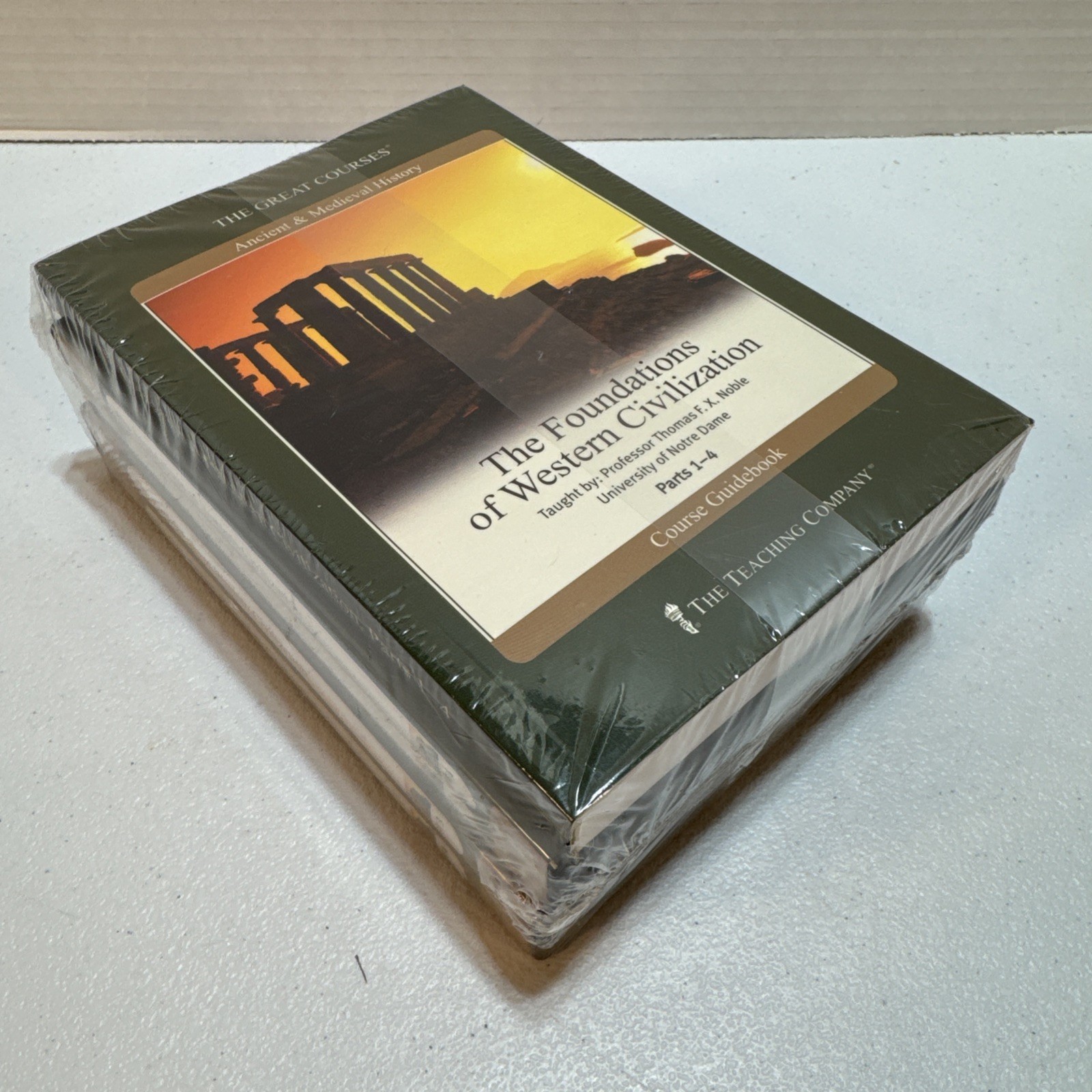 The Great Courses Foundations of Western Civilization Part 1-4 NEW Sealed DVD’s