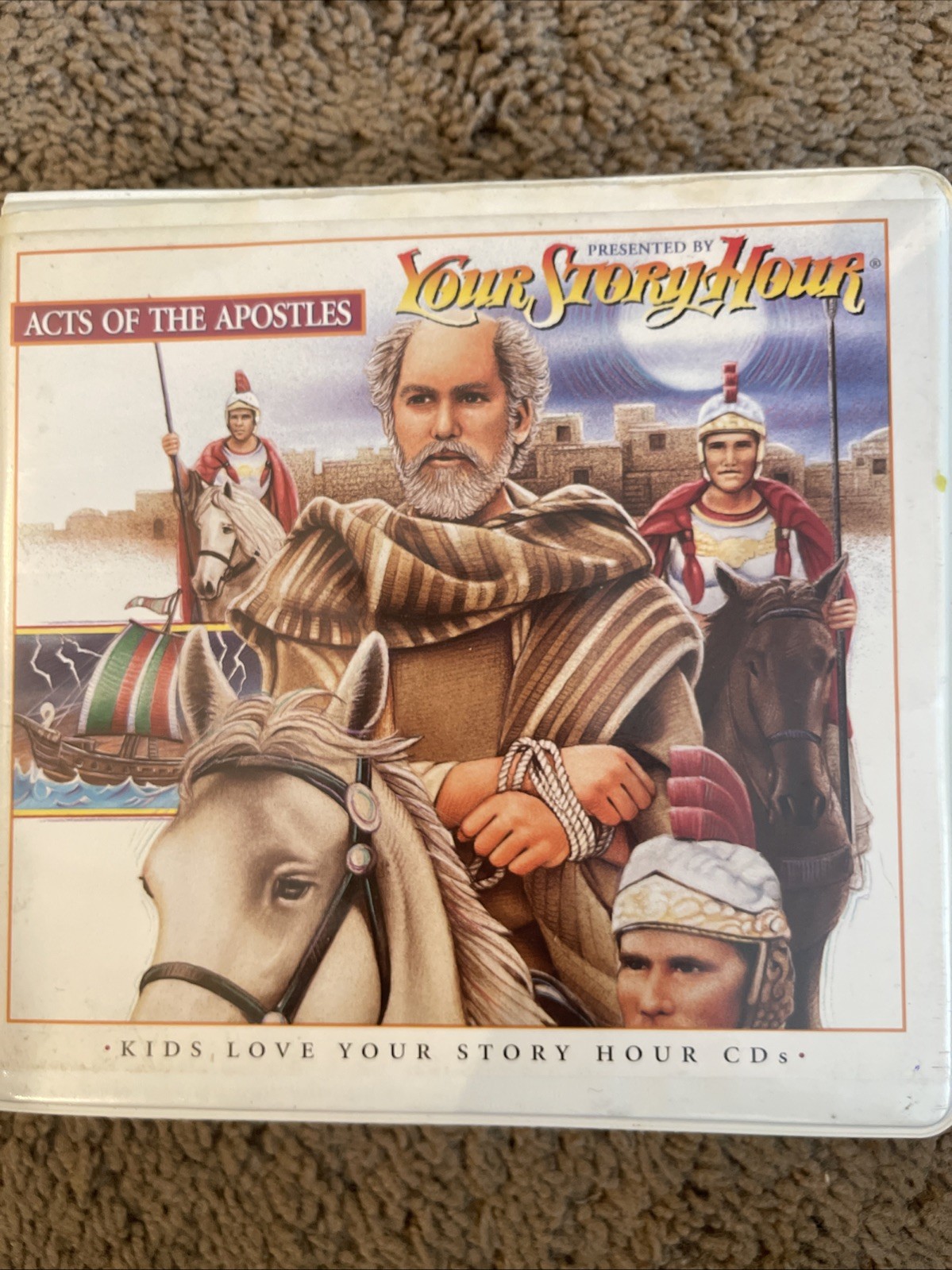 New Your Story Hour CD Acts of the Apostles 8 Audio Book CDs Bible Stories Set