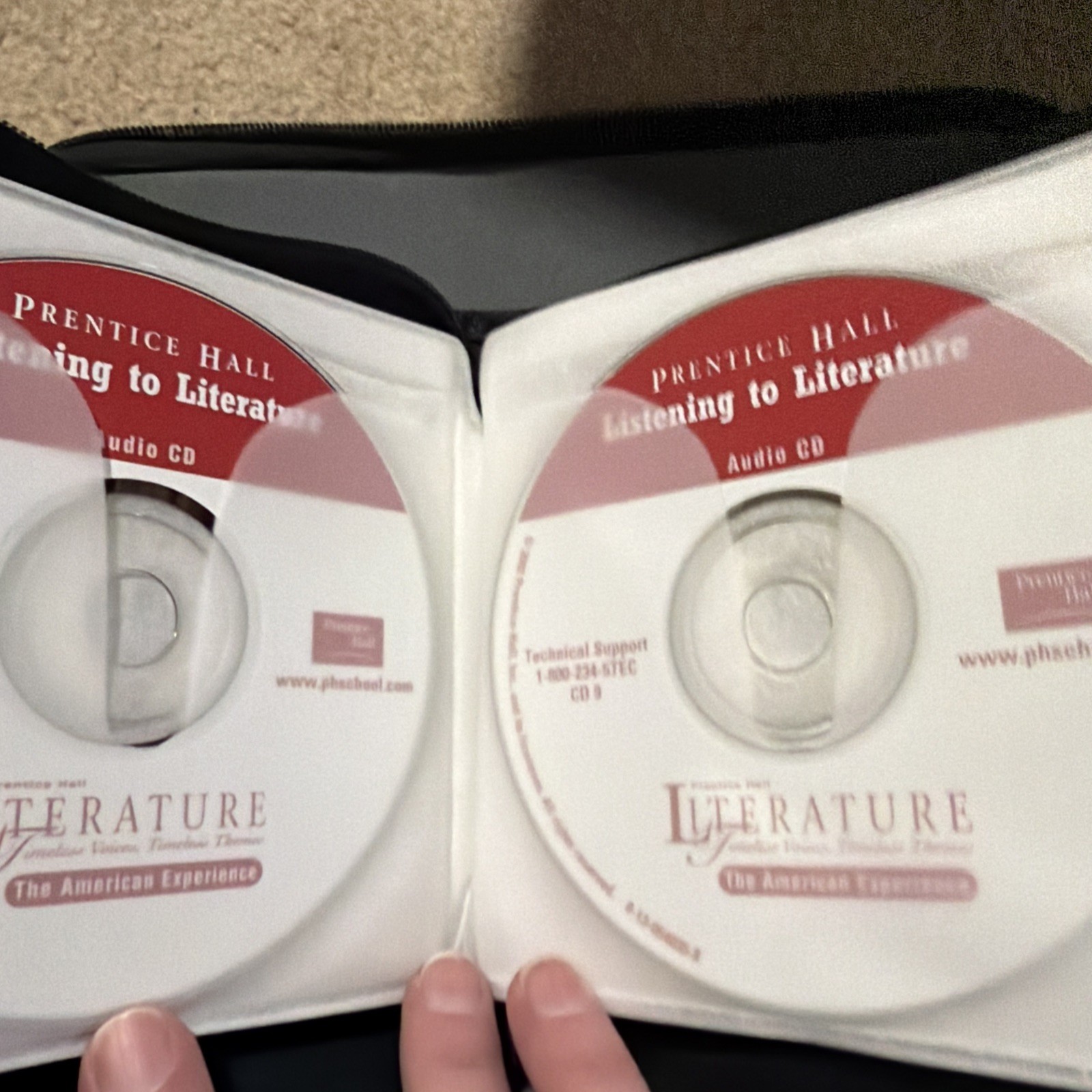Prentice Hall Listening to Literature 24 Audio CDs Set New American Experience