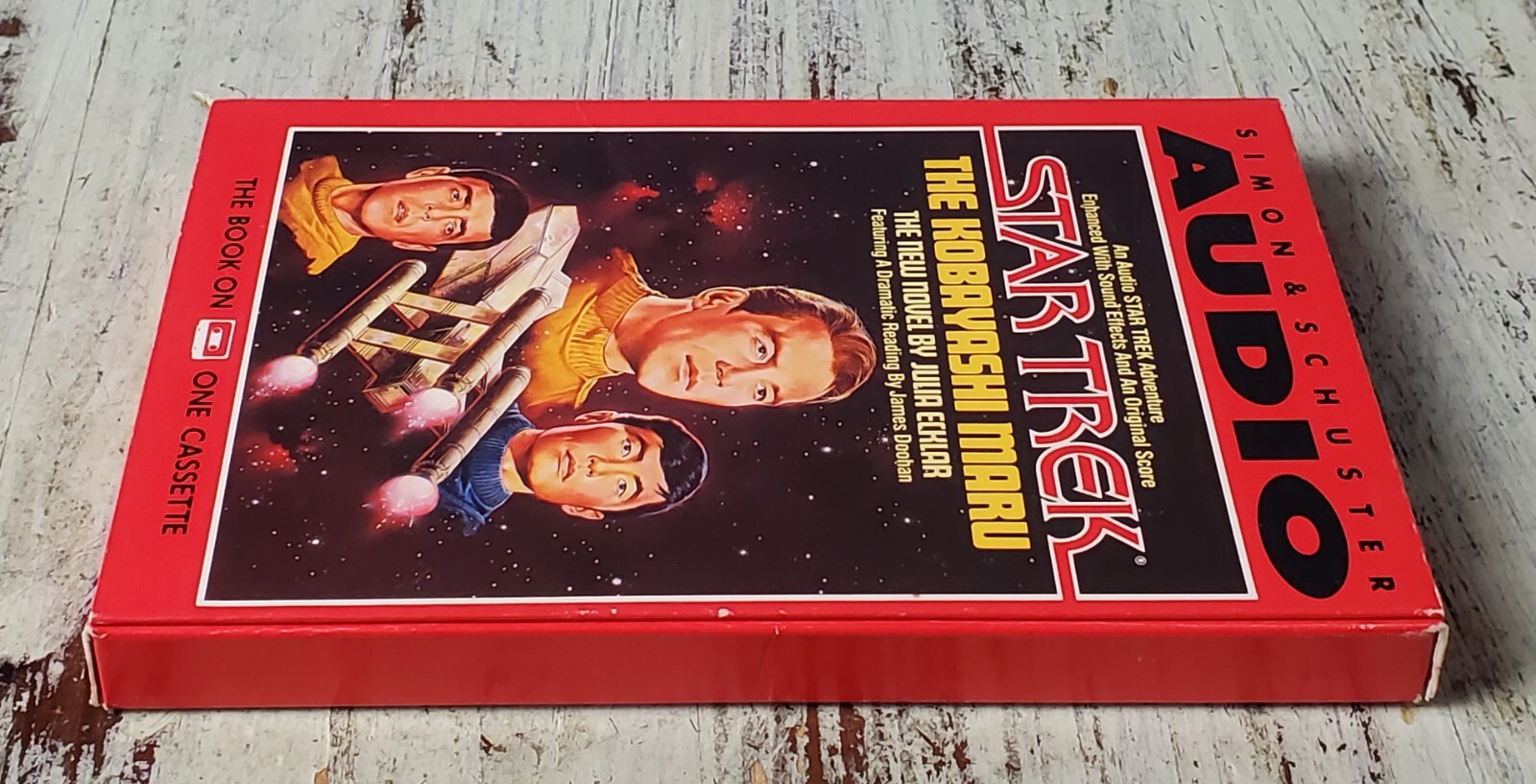 EX Kabayashi Maru by Julia Ecklar (1990) Audio Cassette, Abridged, James Doohan
