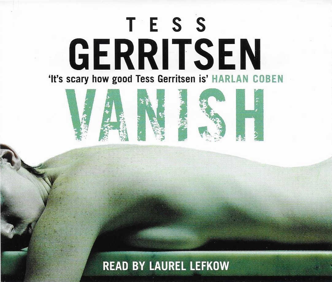 TESS GERRITSEN — Keeping the Dead & Vanish — 2 CD Audio Books — Rizzoli & Isles