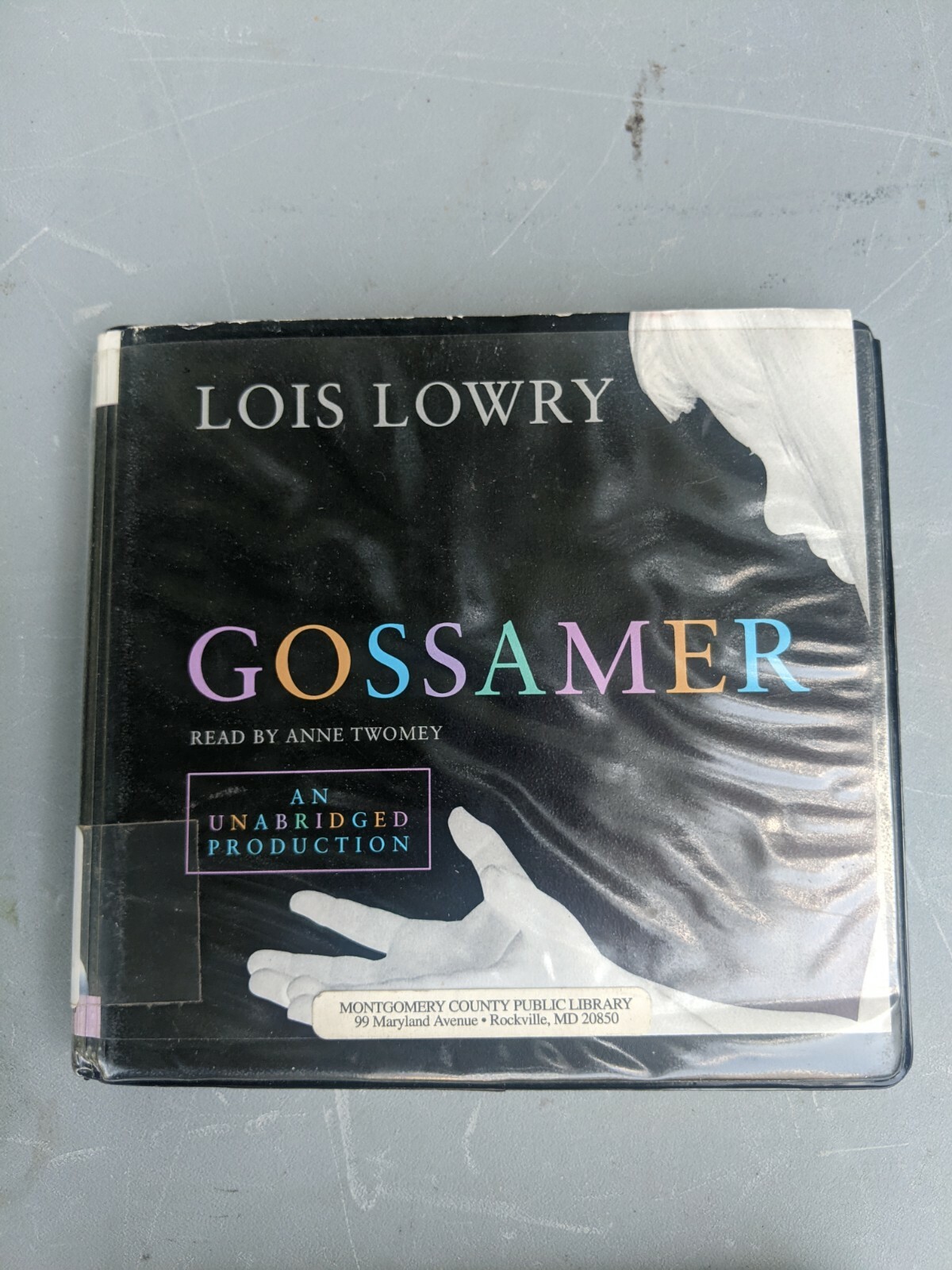 Shelf174E Audiobook~ GOSSAMER UNABRIDGED BY LOIS LOWRY