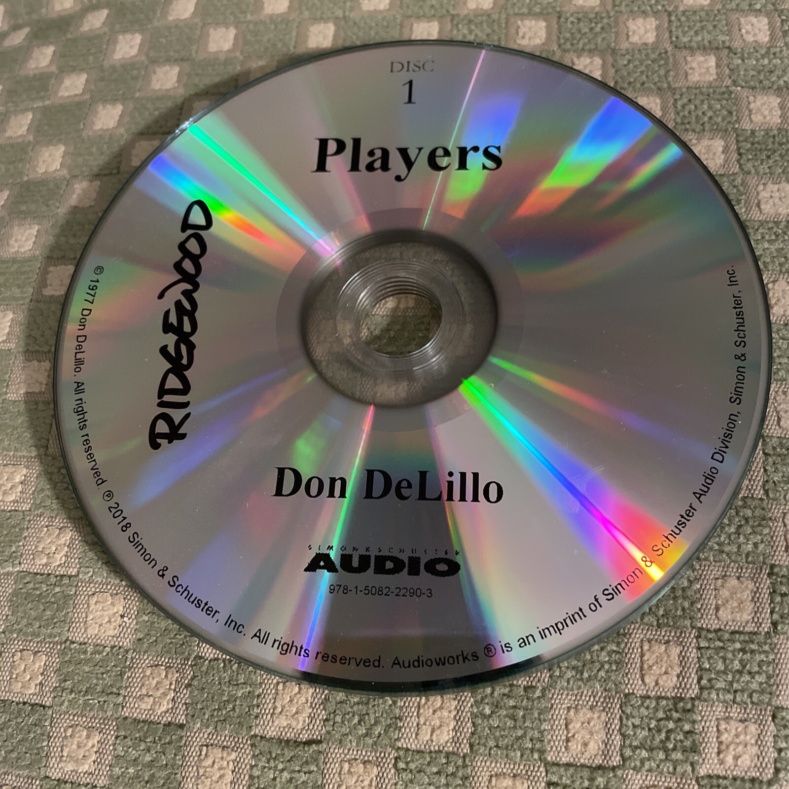 Players by Don Delillo (2018, Compact Disc, Unabridged edition)