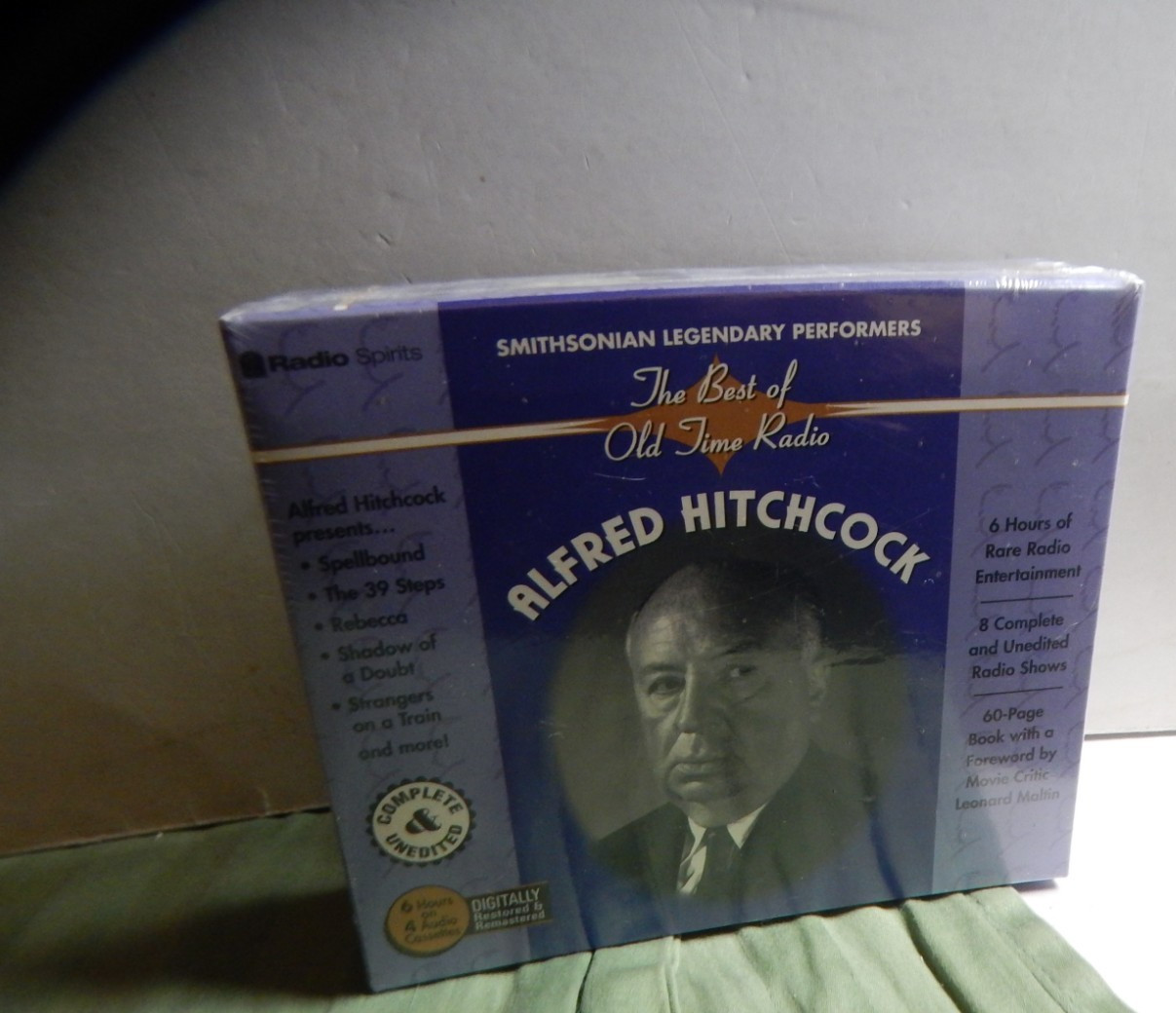 Smithsonian Collection Best of Old Time Radio Alfred Hitchcock Cassette Tape Set