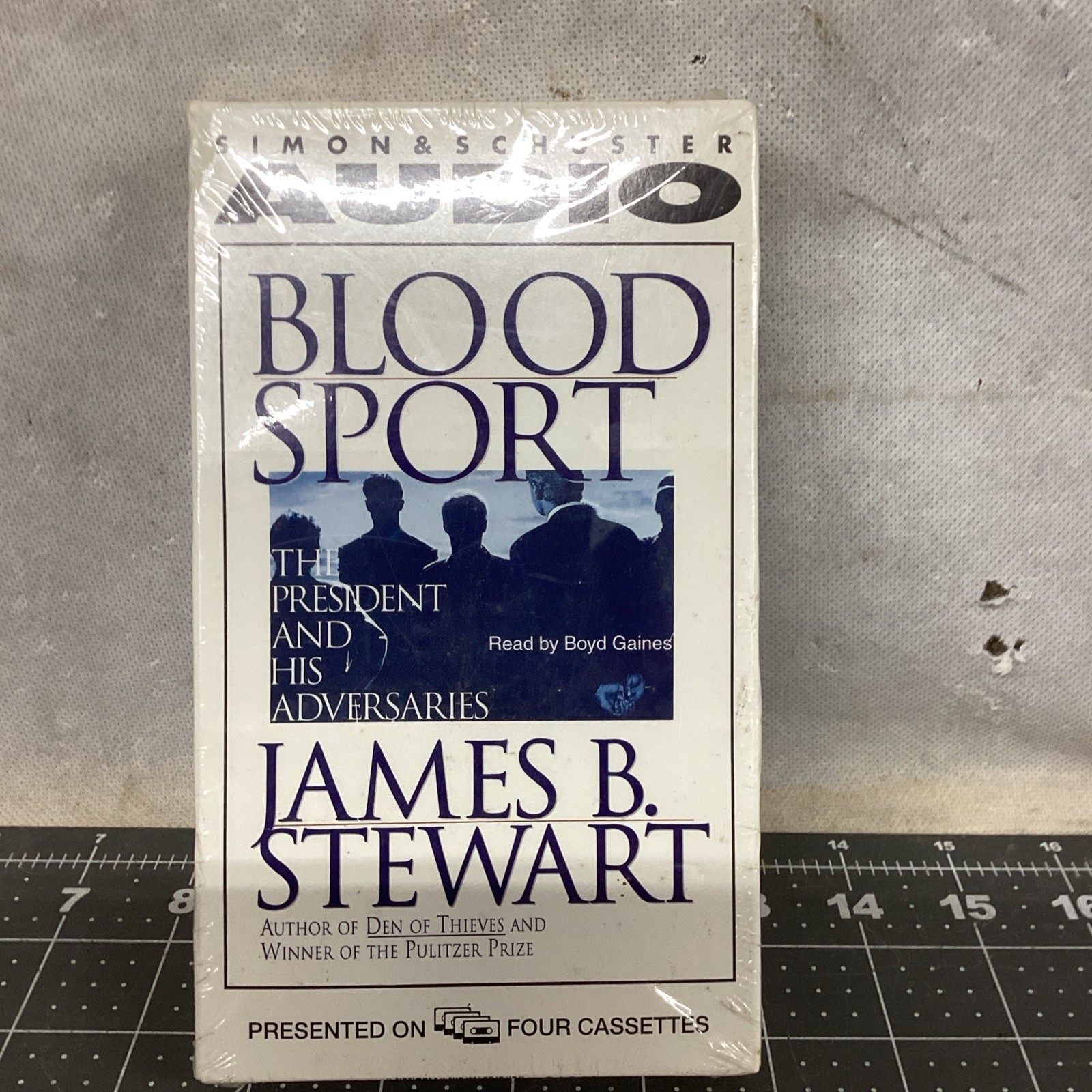 Blood Sport By James Stewart Audio Book 4 Cassette Set 1996 Factory Sealed