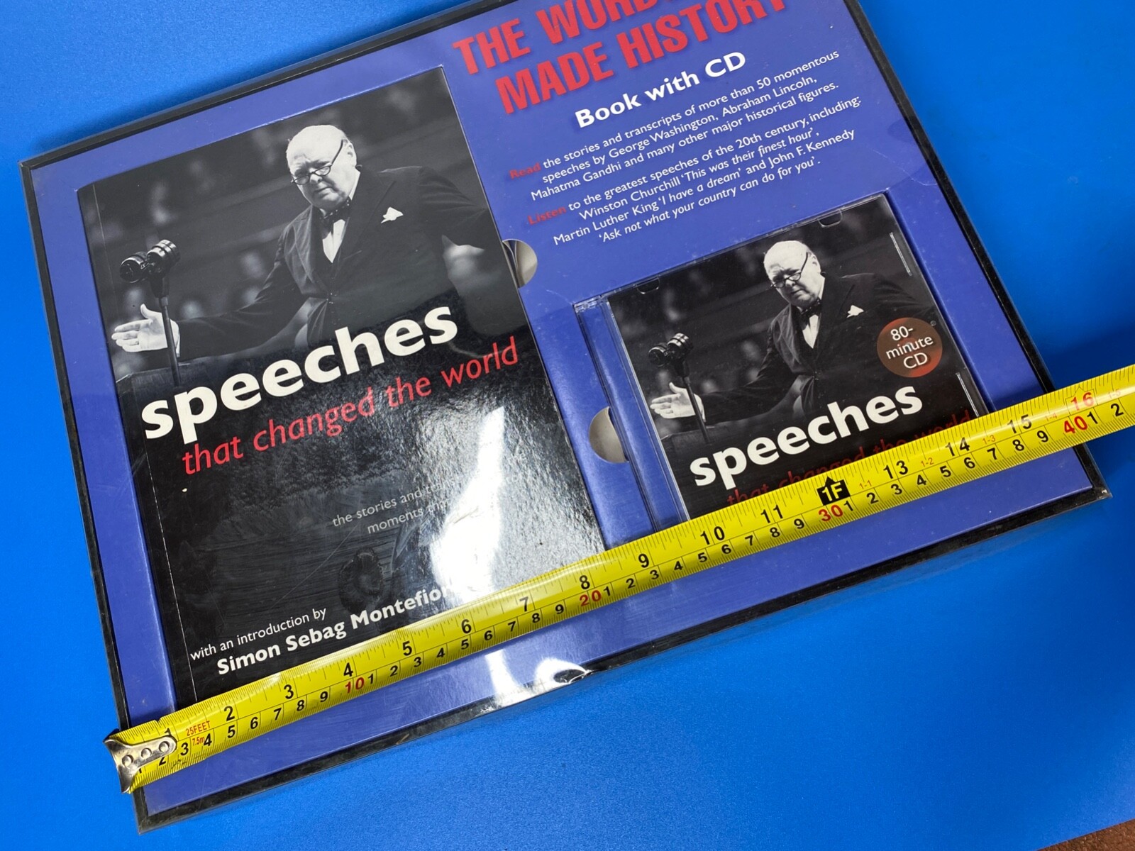 Speeches that changed the world Book CD Intro Simon Sebag Montefiore Quercus