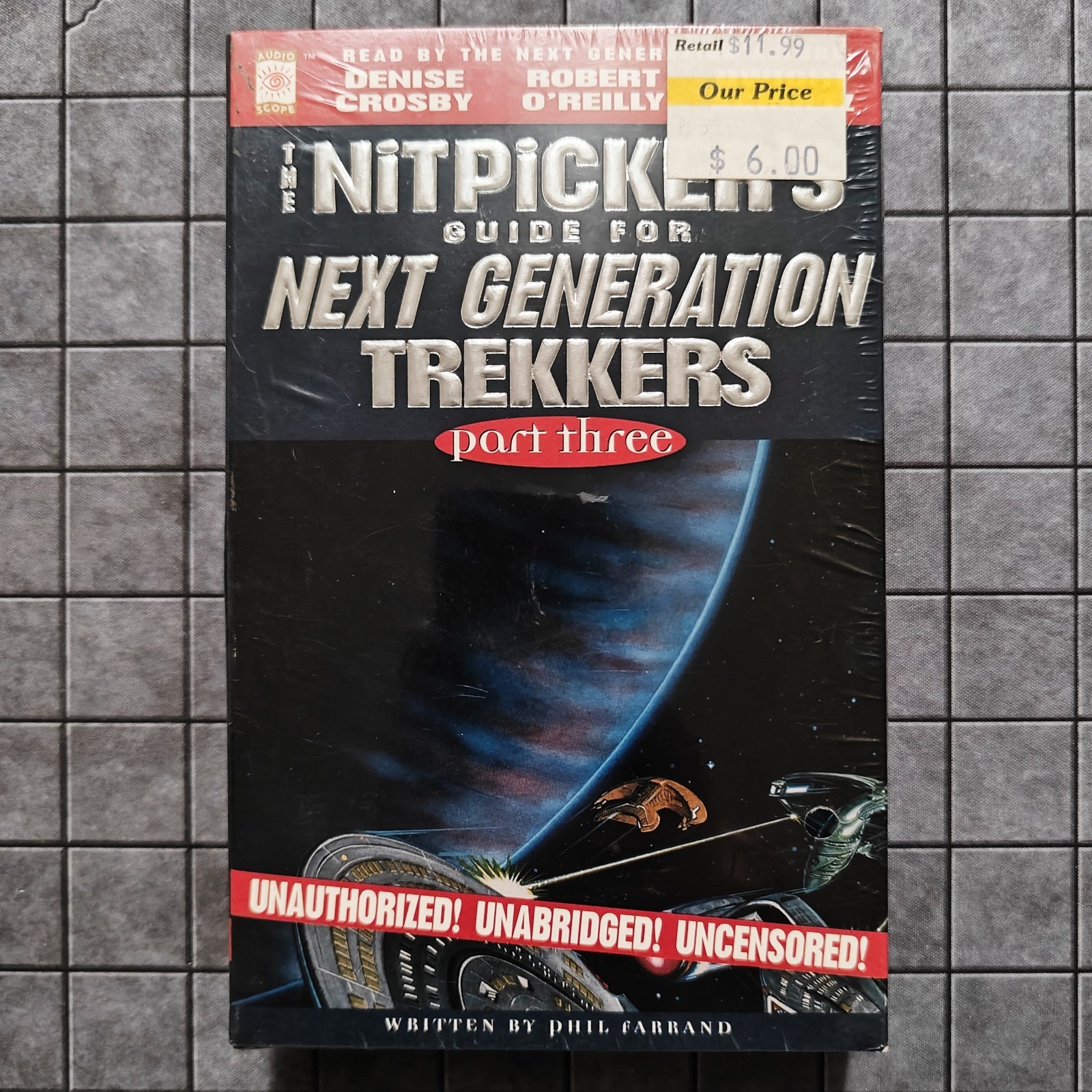 The Nitpicker’s Guide For Next Generation Trekkers Part 3 (Audio Cassette, 1995)