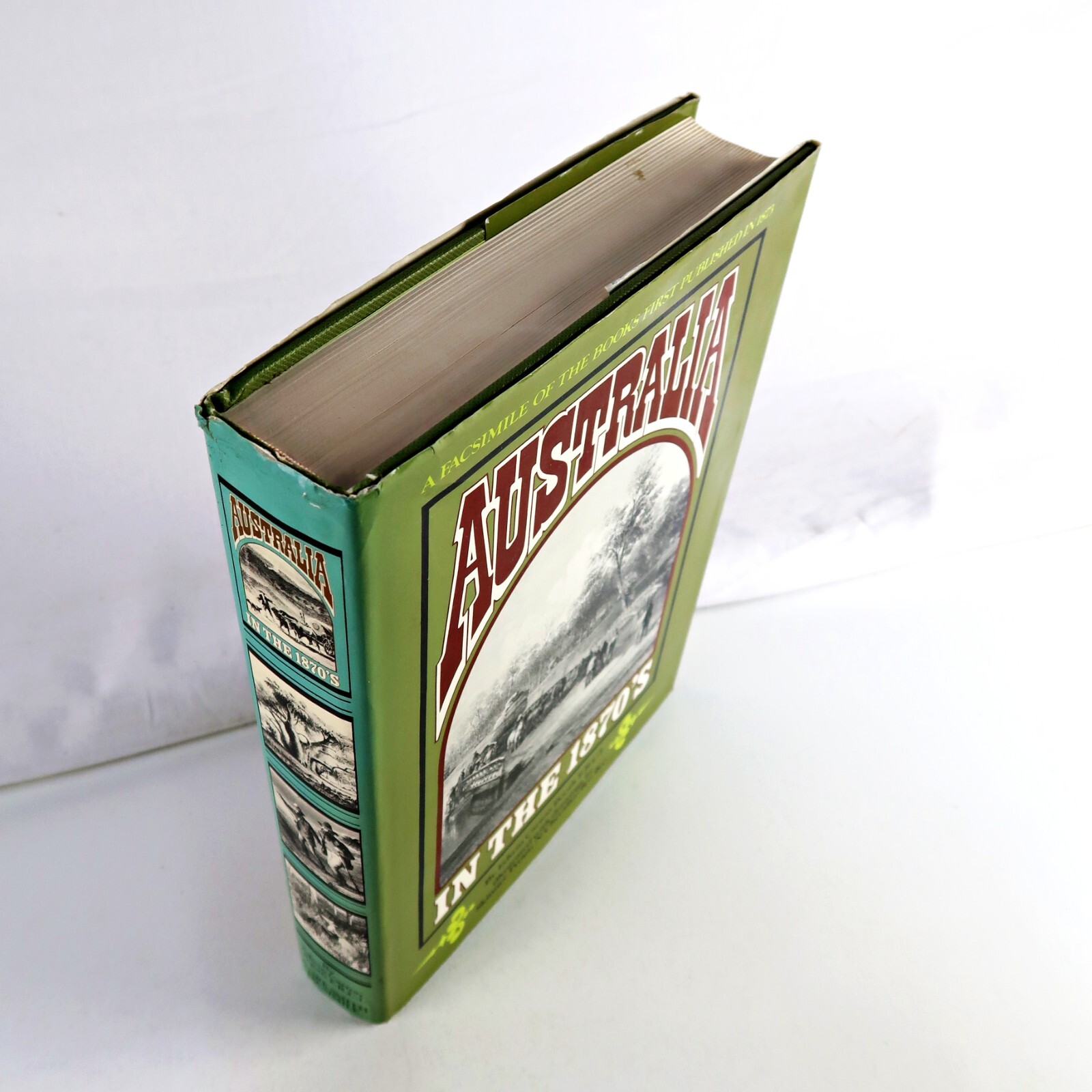 Australia In The 1870’s by Edwin Carton Booth 1975 Hardcover Volume 1