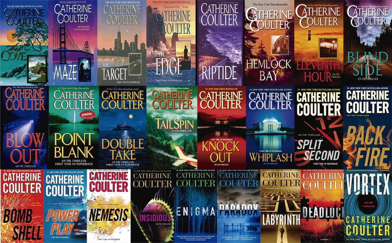 AUDIOBOOKS ~ CATHERINE COULTER FBI SERIES THRILLERS BRIT 24 BOOKS .MP3 USB