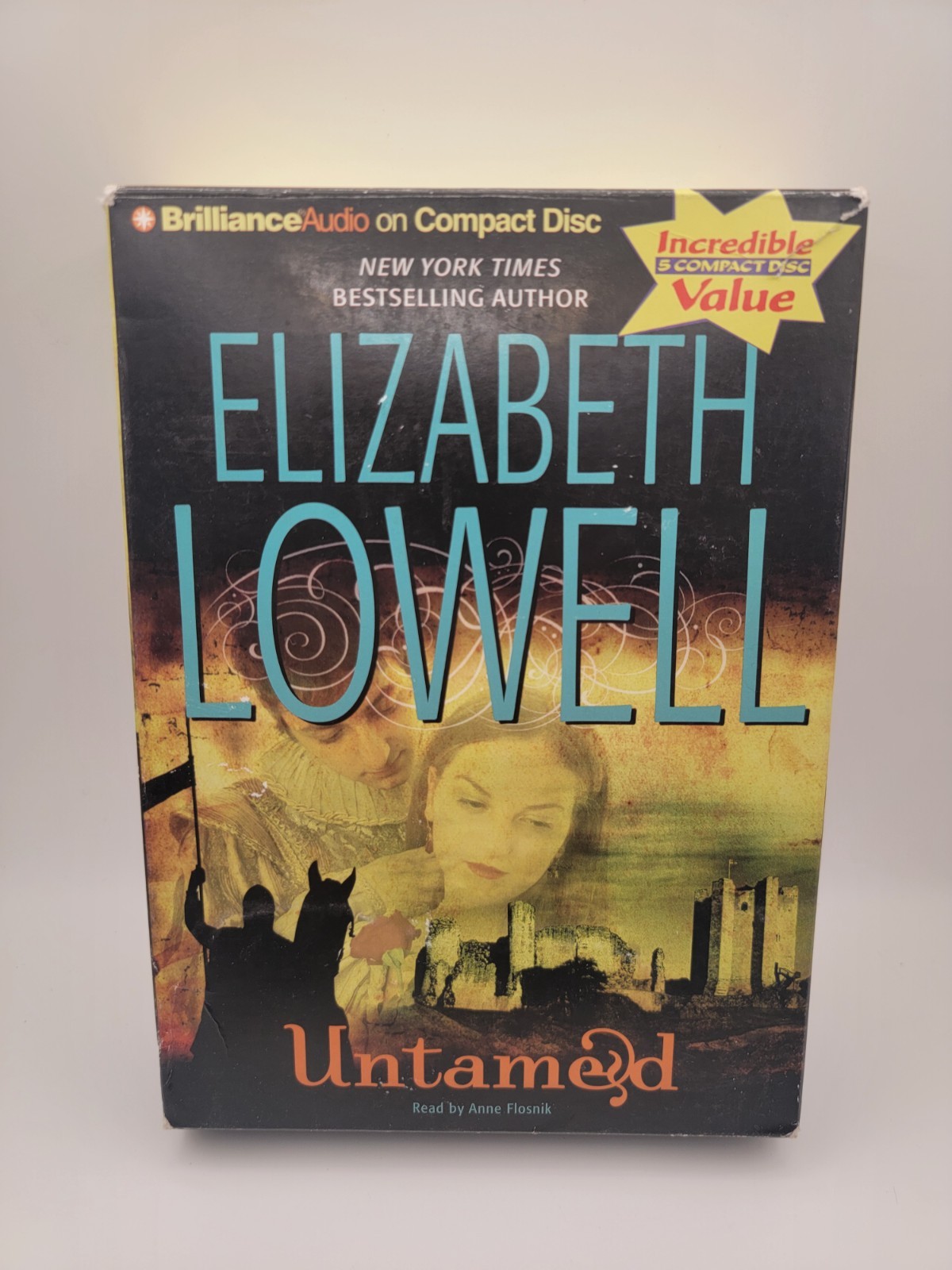 Medieval Trilogy Ser.: Untamed by Elizabeth Lowell (2008, Compact Disc,…