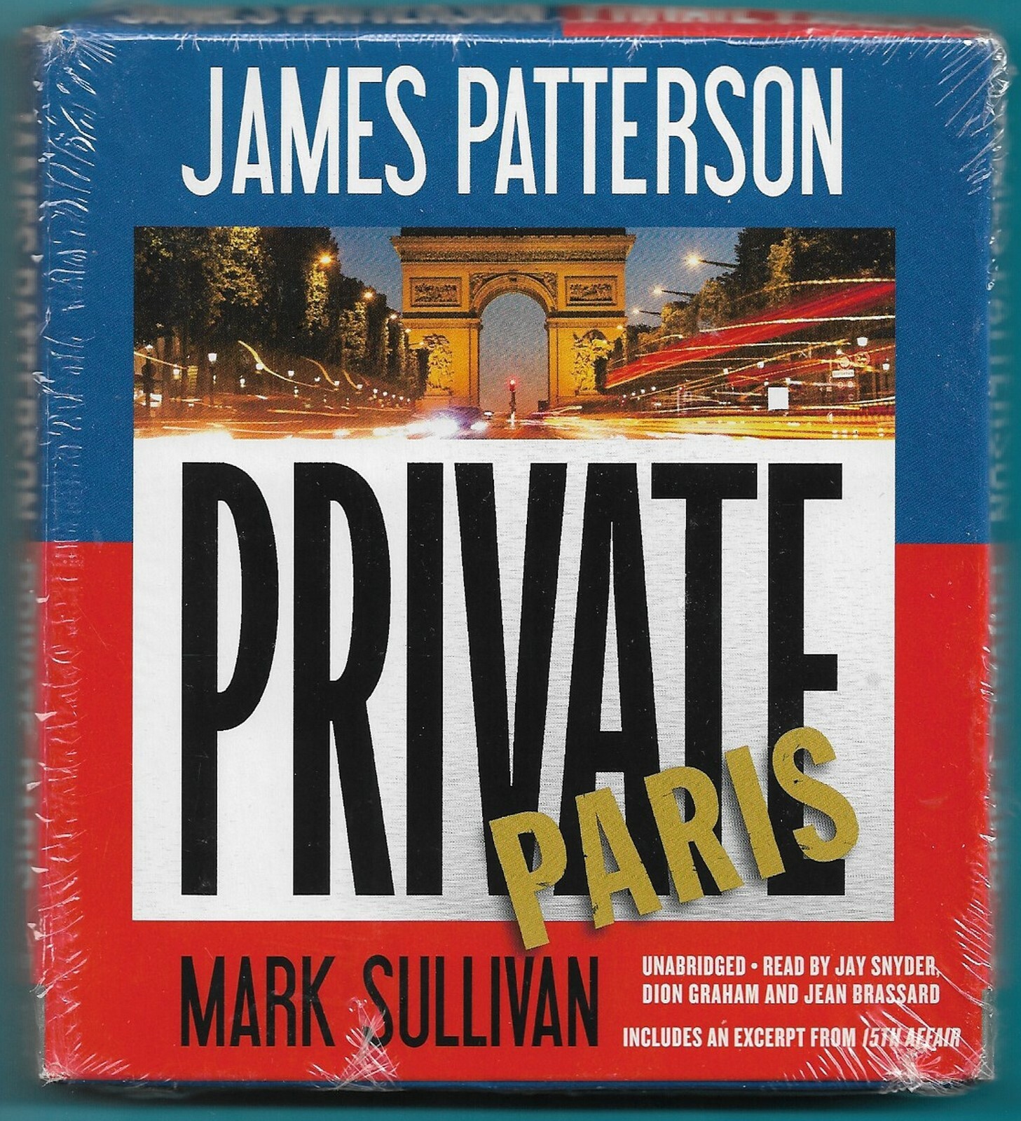 Private Paris by James Patterson (2016, 8 CDs, Unabridged 9.5 hours)