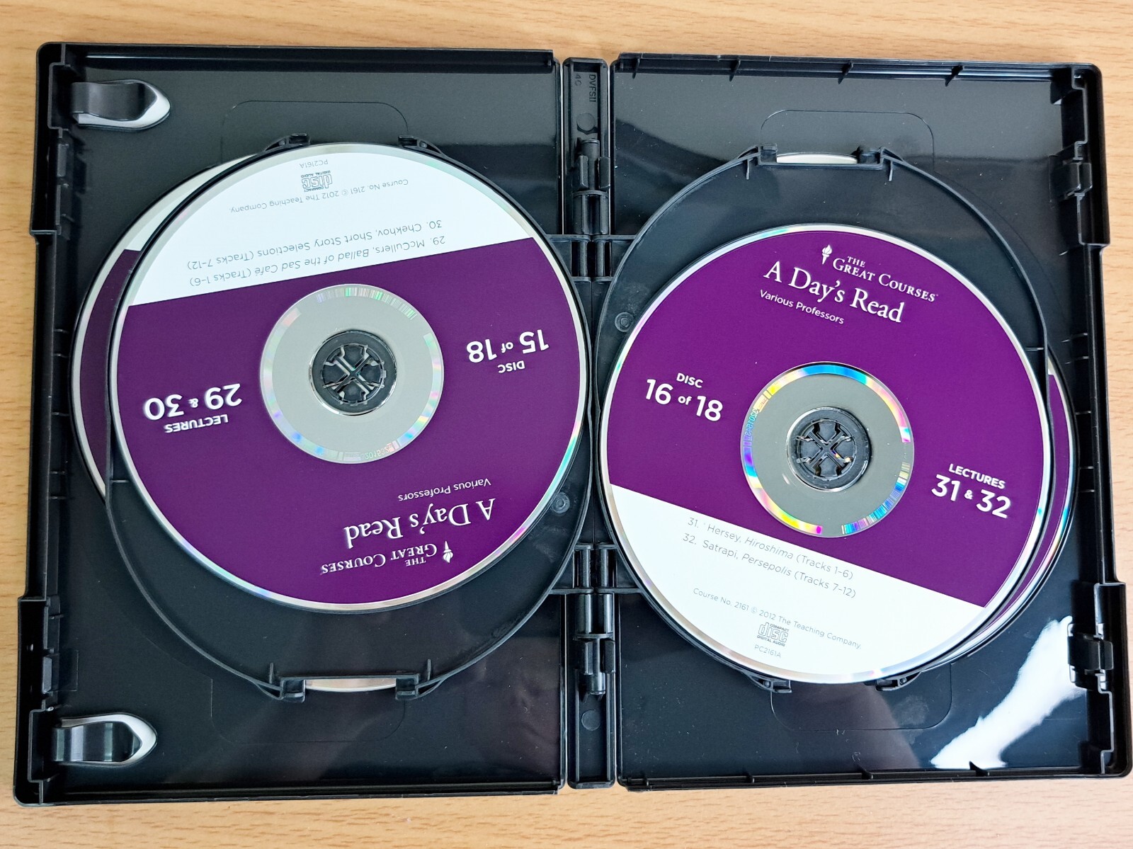 The Great Courses CD A Day’s Read Volume 3 of 3 ONLY — 6 discs — No Guidebook